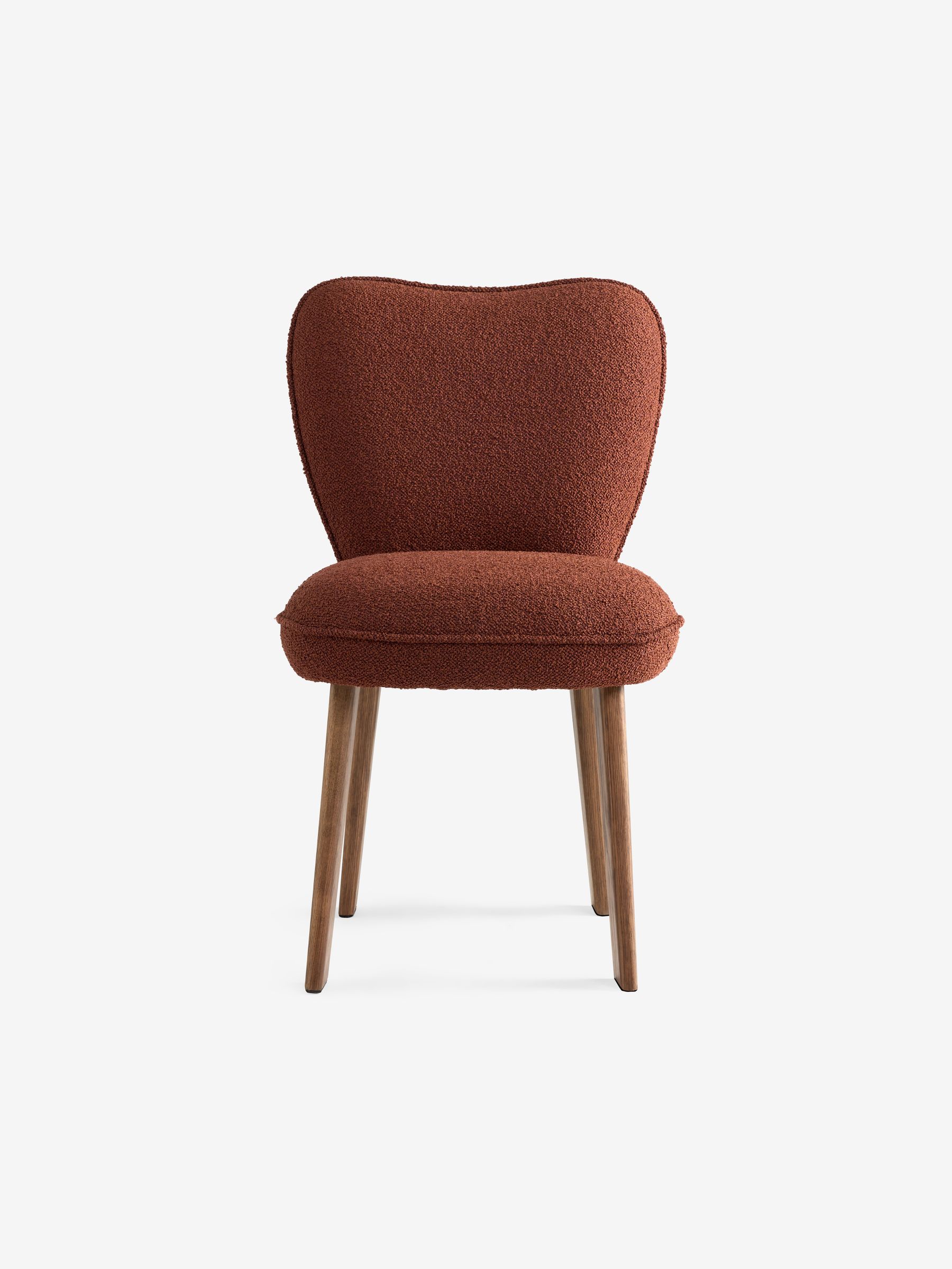 Set of 2 Tylar Dining Chairs in Orange - Image 4 of 4