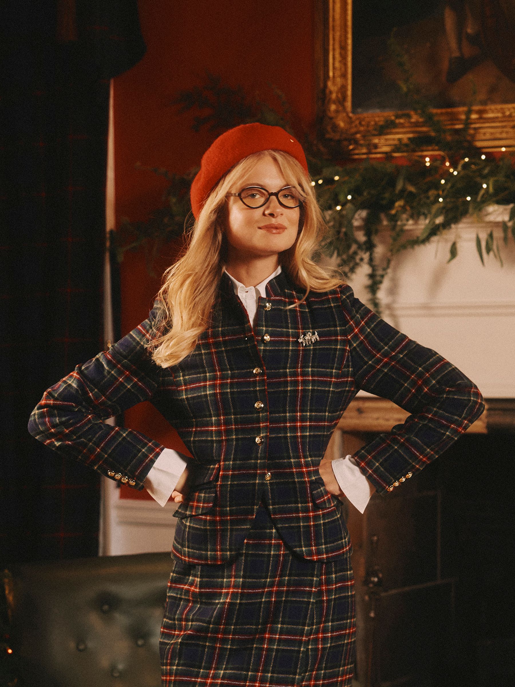 Highlands Check Tweed Jacket - Image 1 of 16