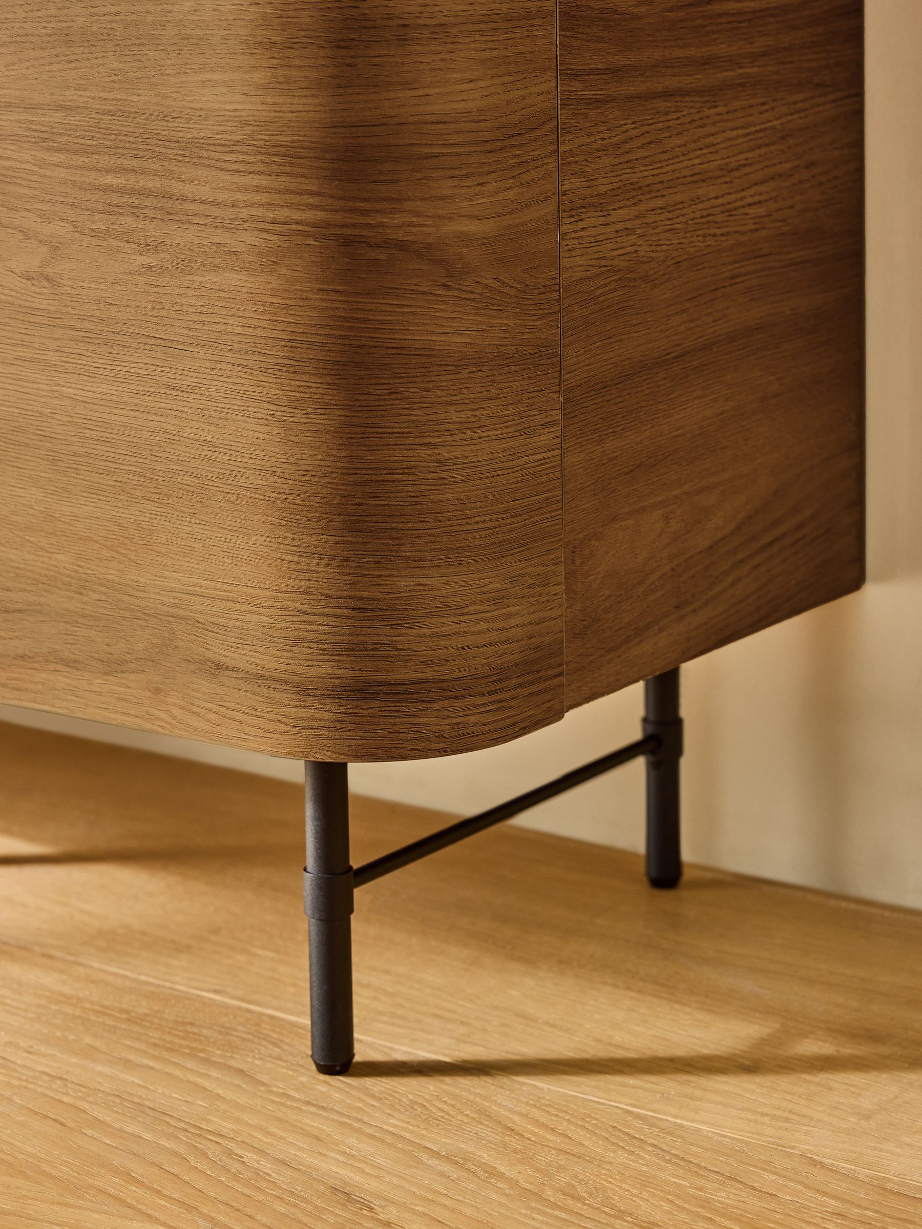 Zeke Shelving Unit in Oak Effect - Image 3 of 5