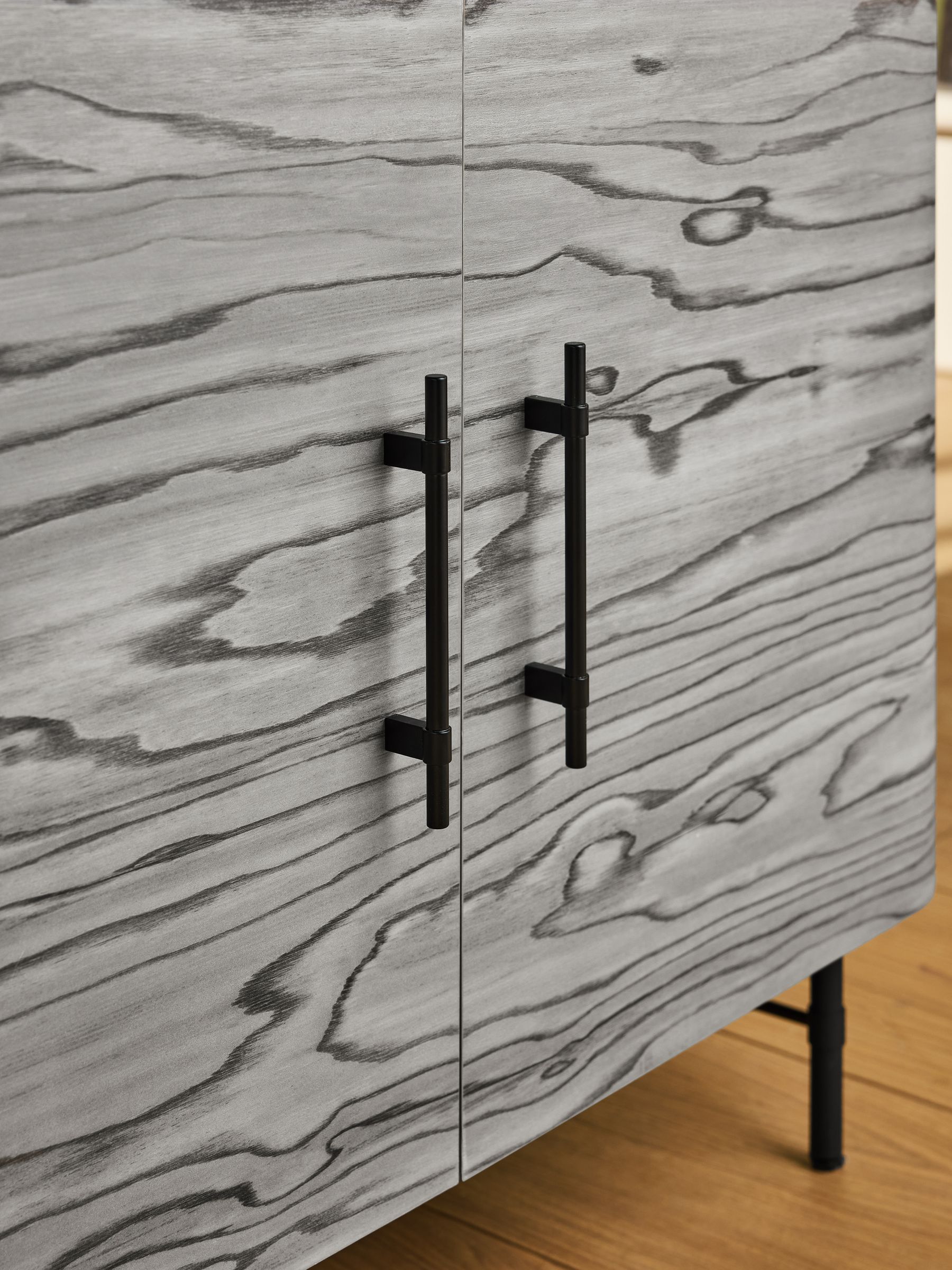 Zeke Shelving Unit in Grey Pine Effect - Image 3 of 6