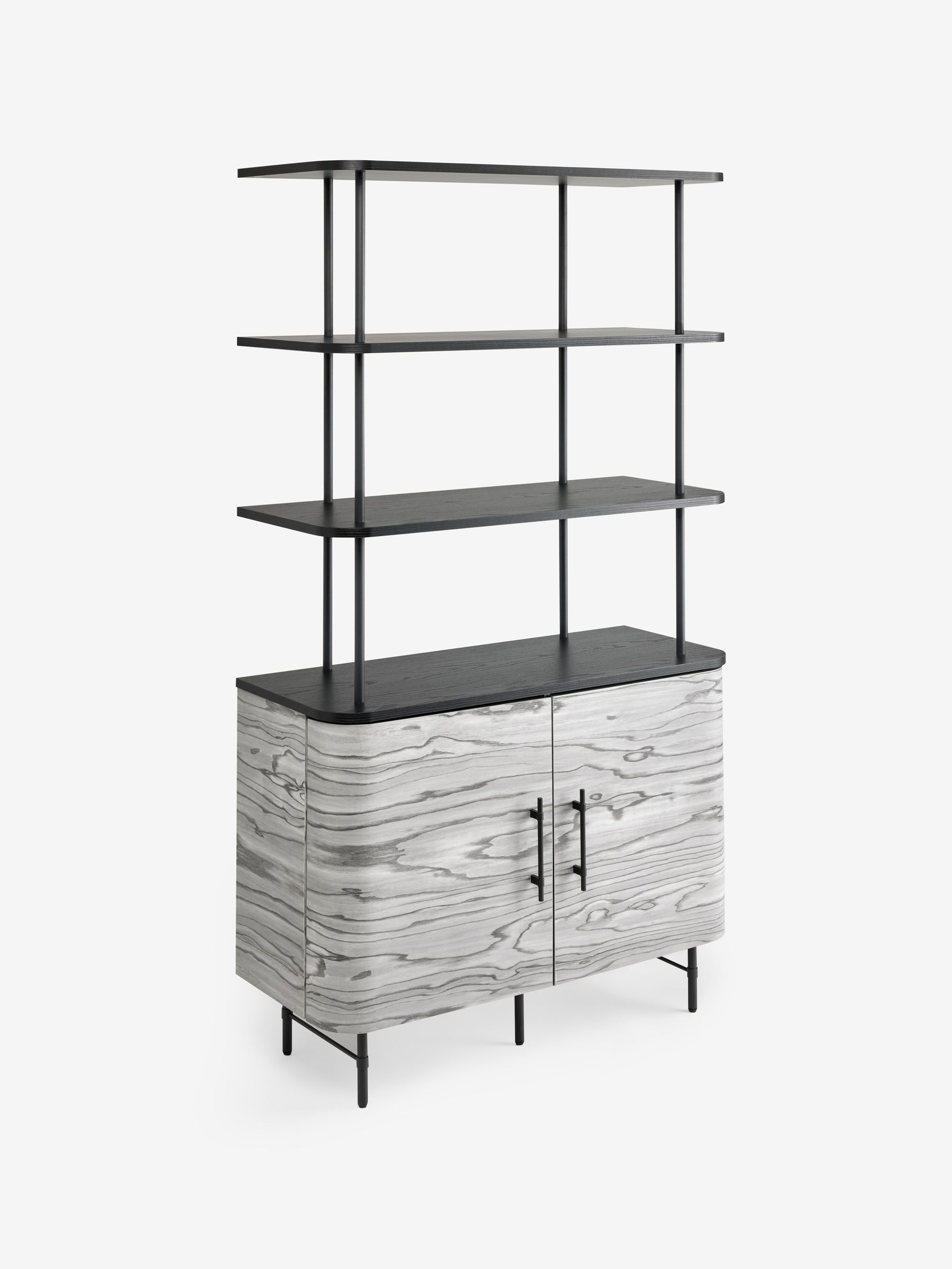 Zeke Shelving Unit in Grey Pine Effect - Image 5 of 6