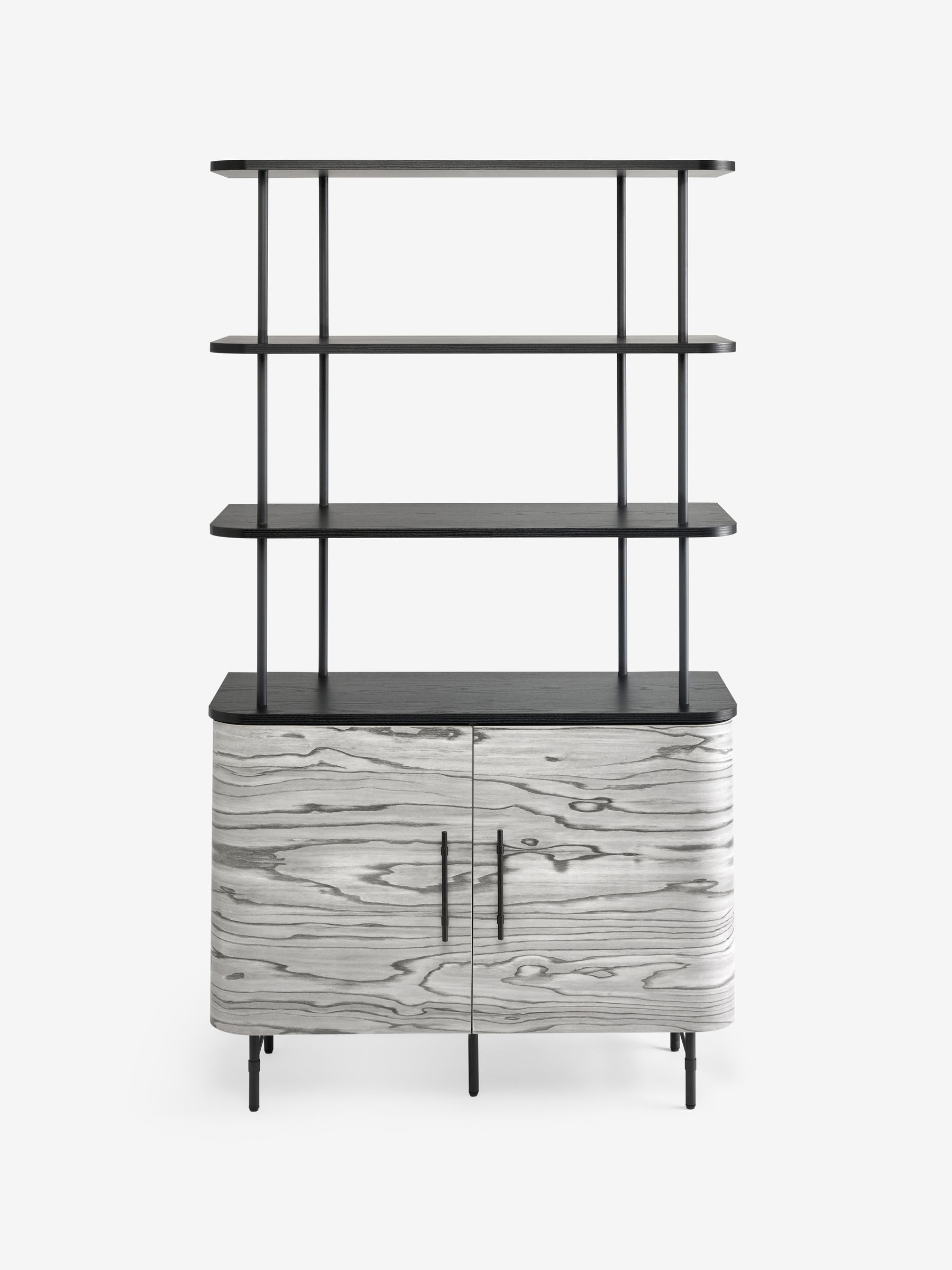 Zeke Shelving Unit in Grey Pine Effect - Image 6 of 6