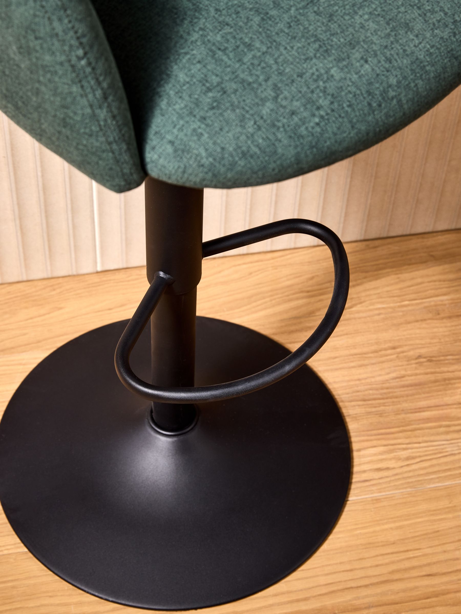Lule Bar Stool in Bay Green - Image 3 of 5