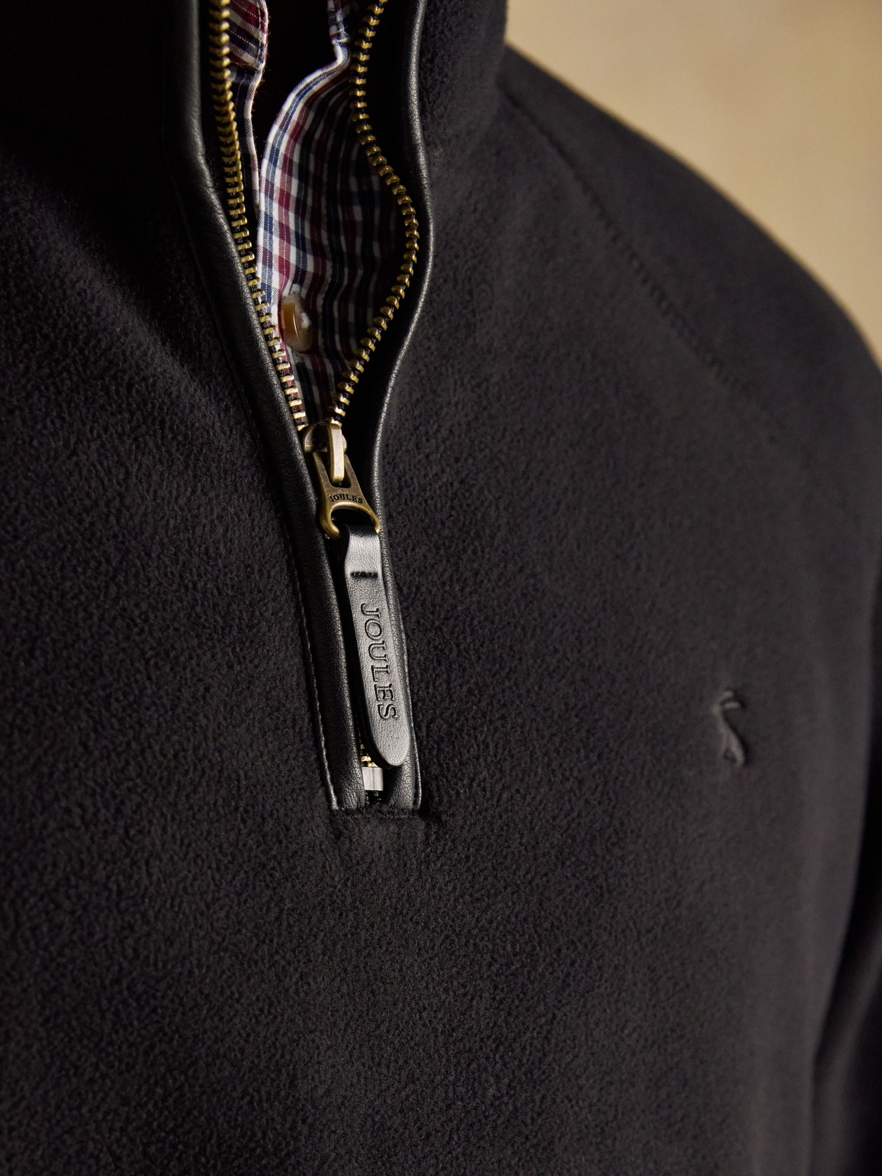 Heritage Fleece Black Quarter Zip - Image 4 of 9