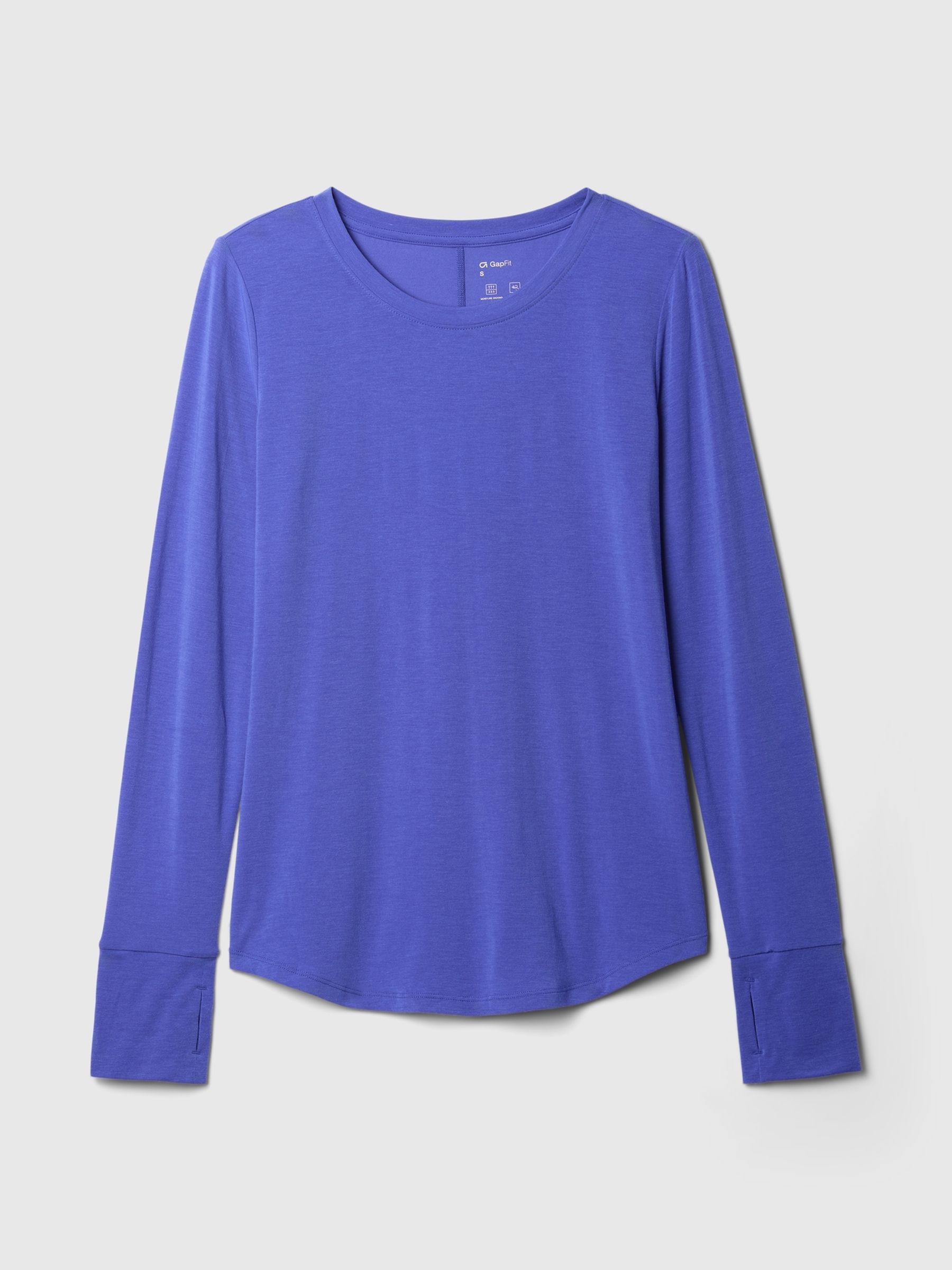 Blue Breathe Long Sleeve T-Shirt - Image 3 of 4