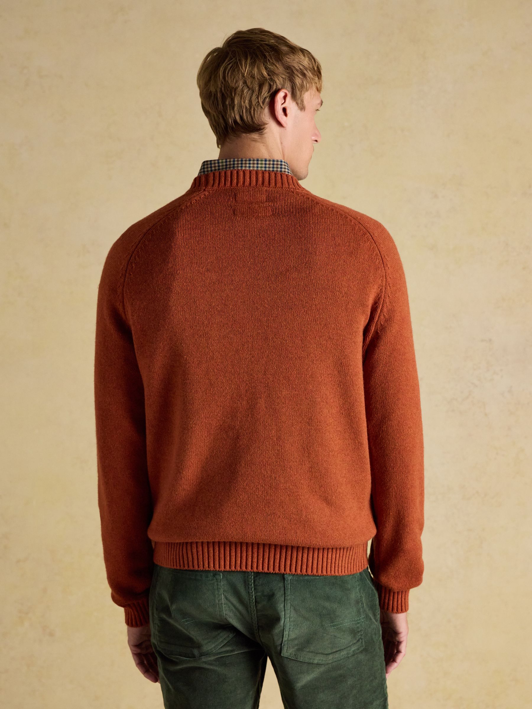 Offroad Orange Crew Neck Christmas Jumper - Image 5 of 11