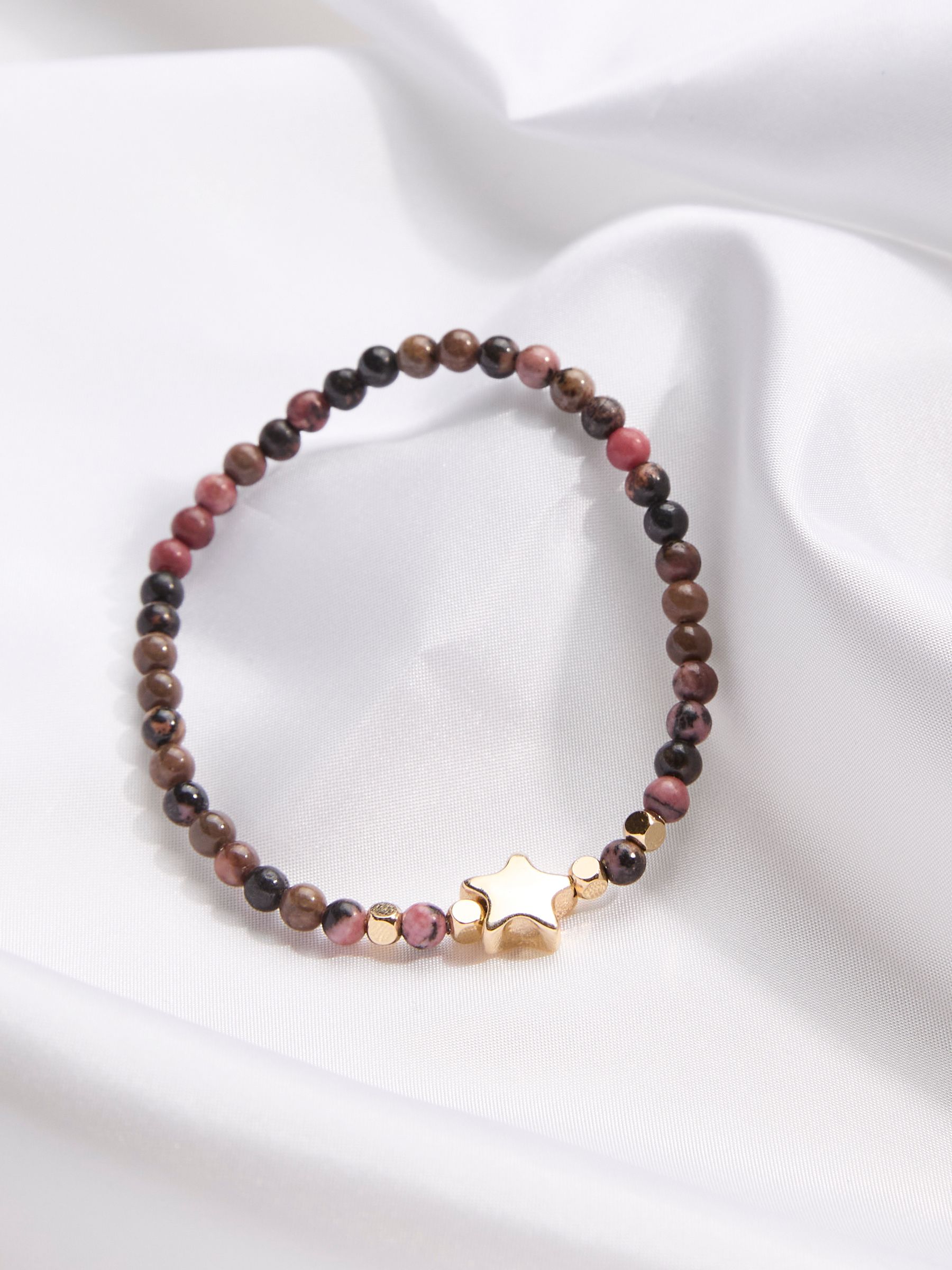Pink Pendant Stretch Bracelet - Image 2 of 2