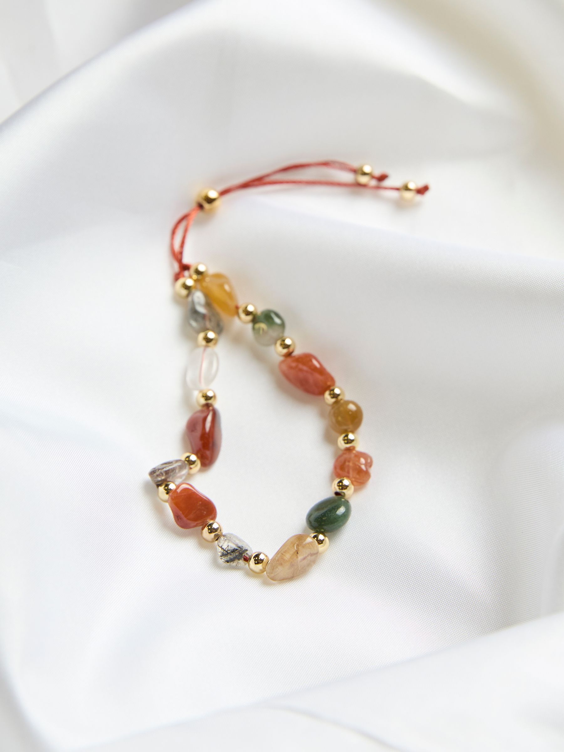 Multi Colour Bead Bracelet - Image 2 of 2