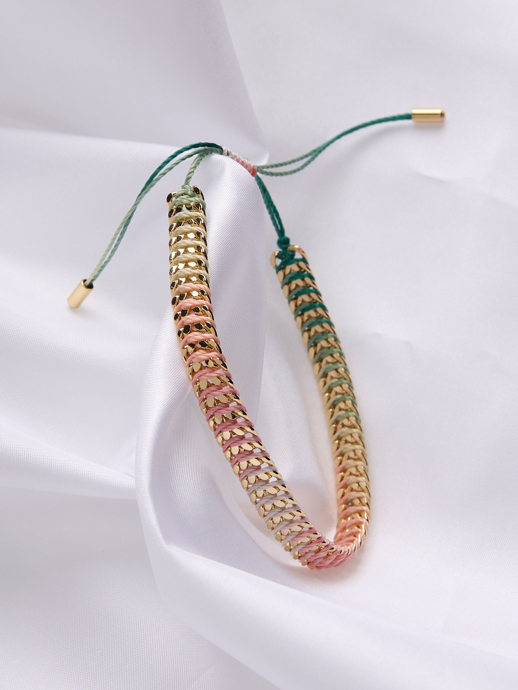 Green Woven Bracelet - Image 2 of 2