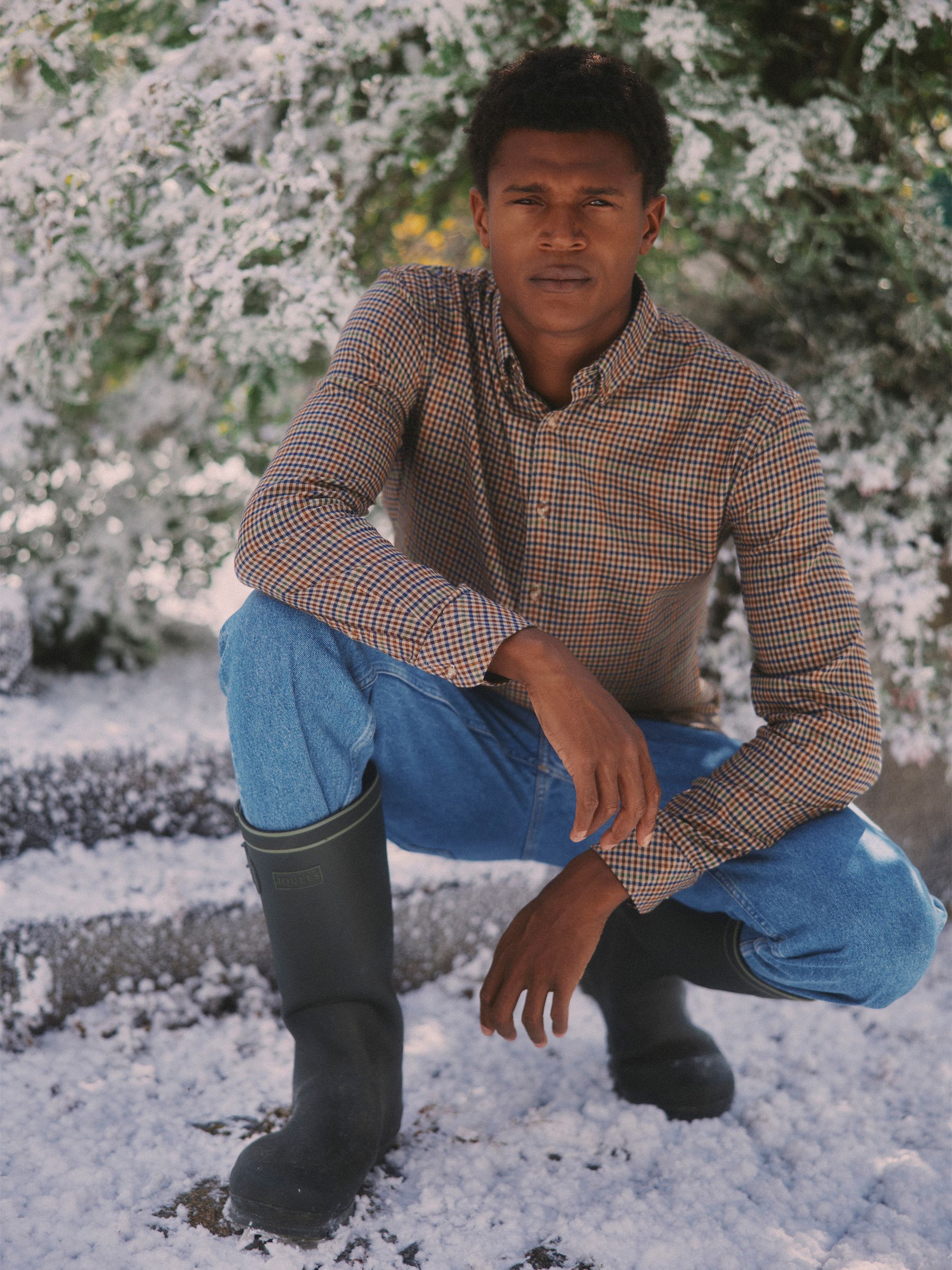 Lightweight Flannel Brown Shirt - Image 2 of 11