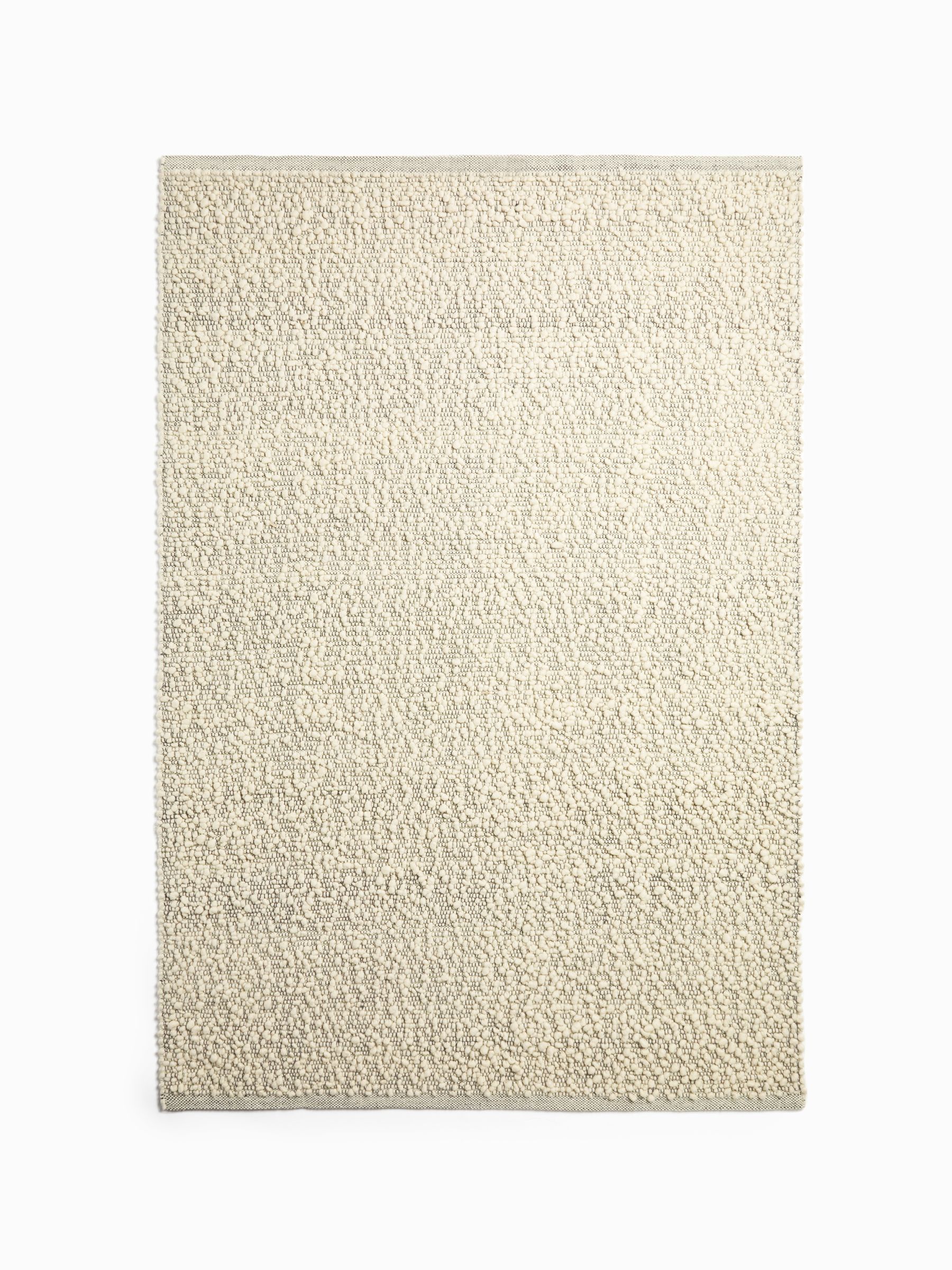 Claude Boucle Wool Rug in Grey - Image 5 of 5