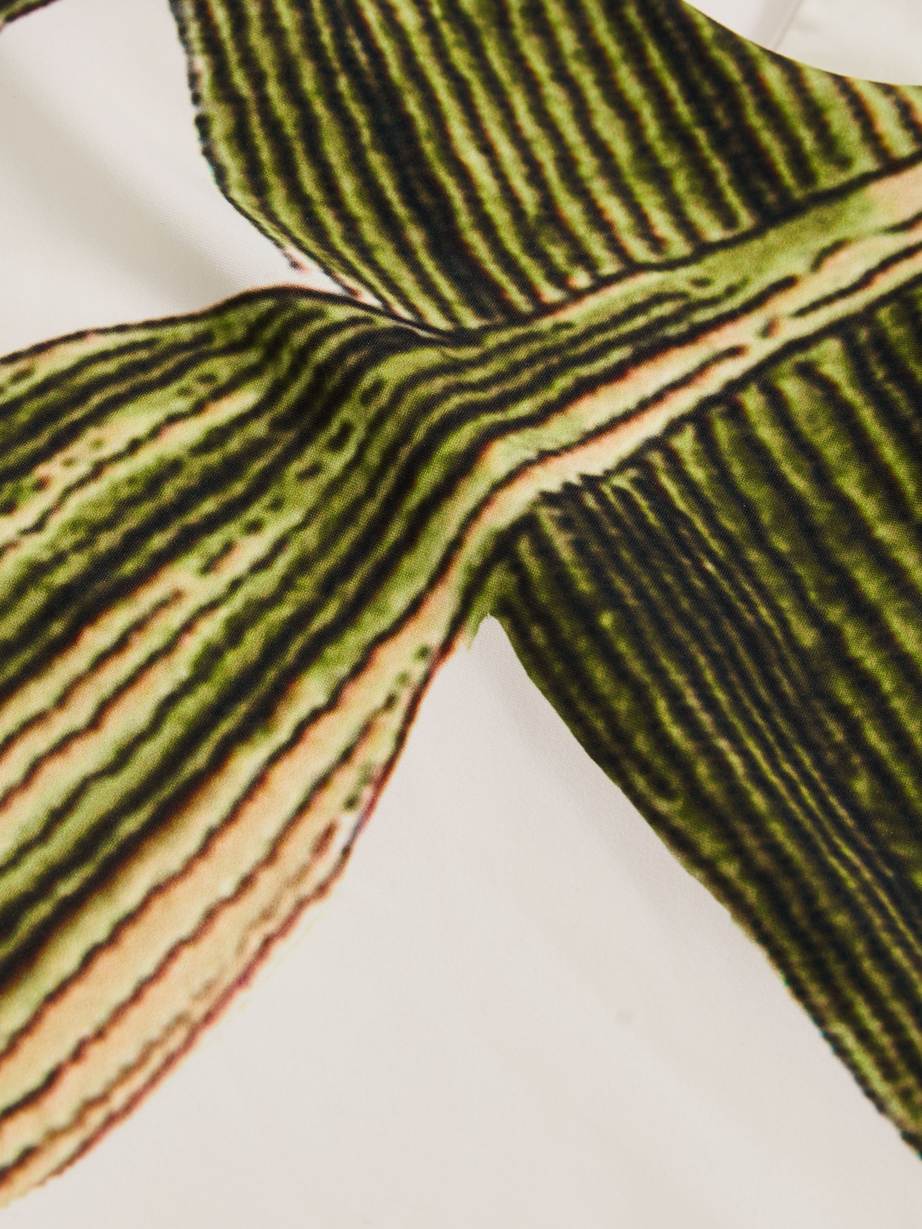 Reiss | NYBG Floral-Print Swimsuit in Ivory/Green - Image 7 of 7