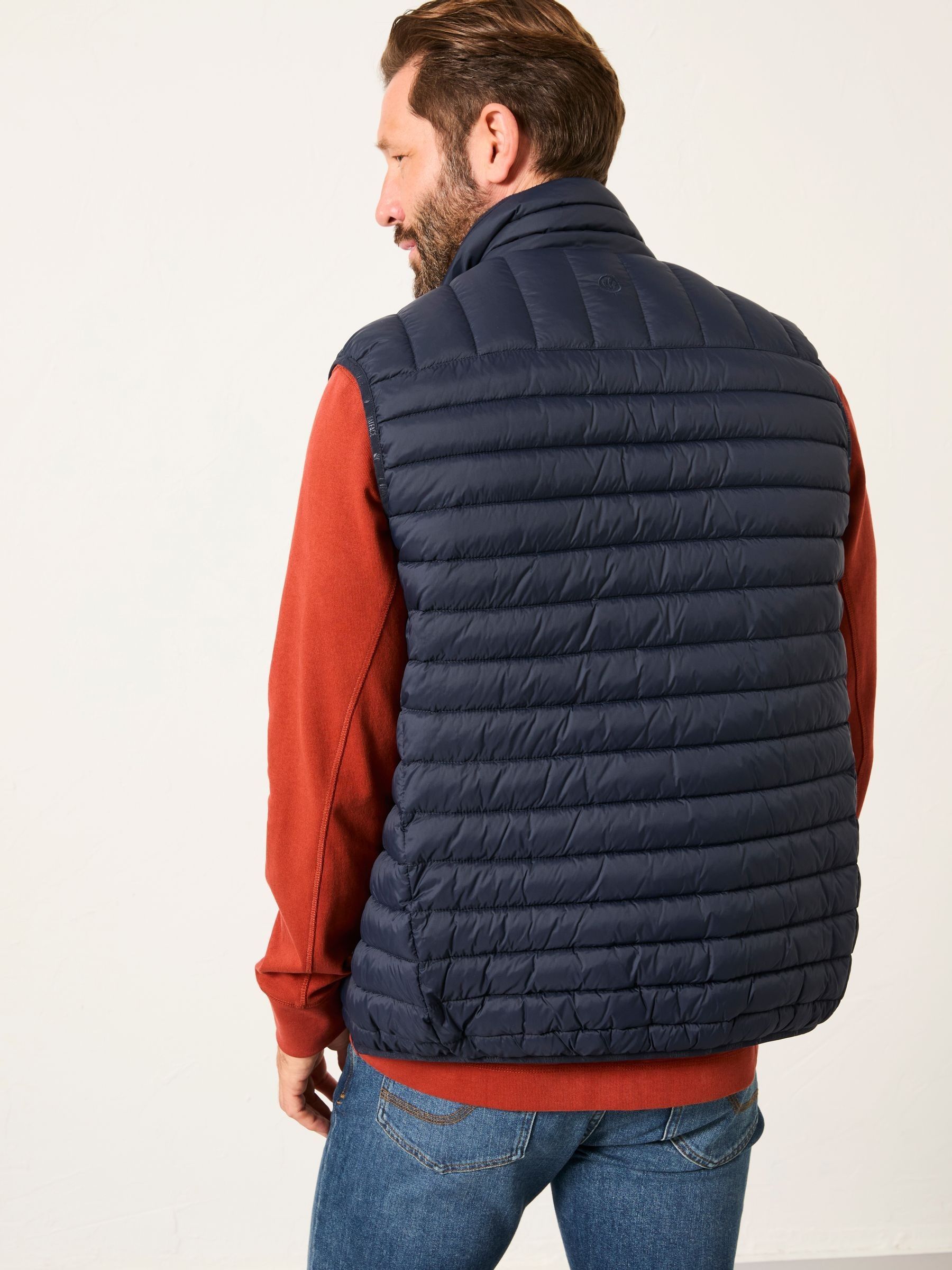 Dartmouth Navy Padded Gilet | FatFace USA