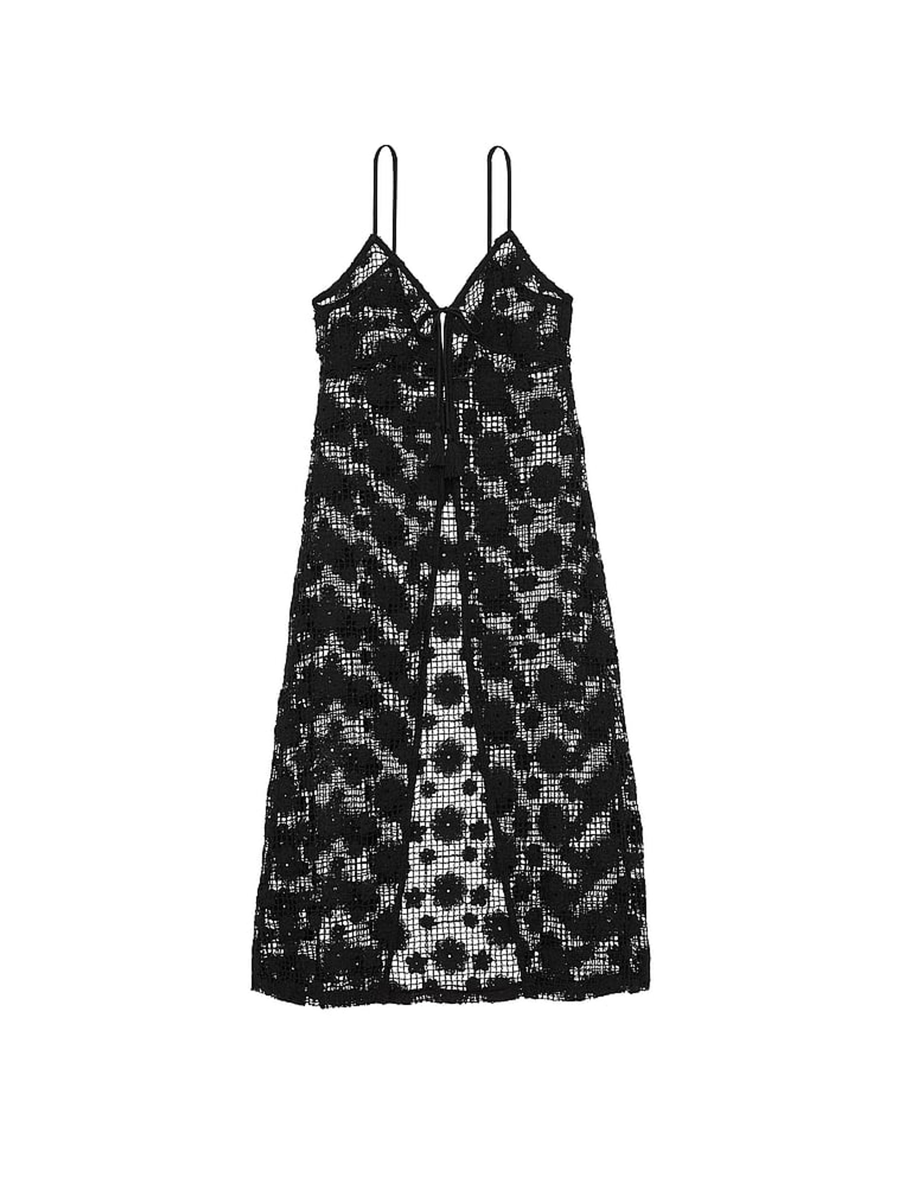 Black Flyaway Coverup Maxi Dress - Image 3 of 3