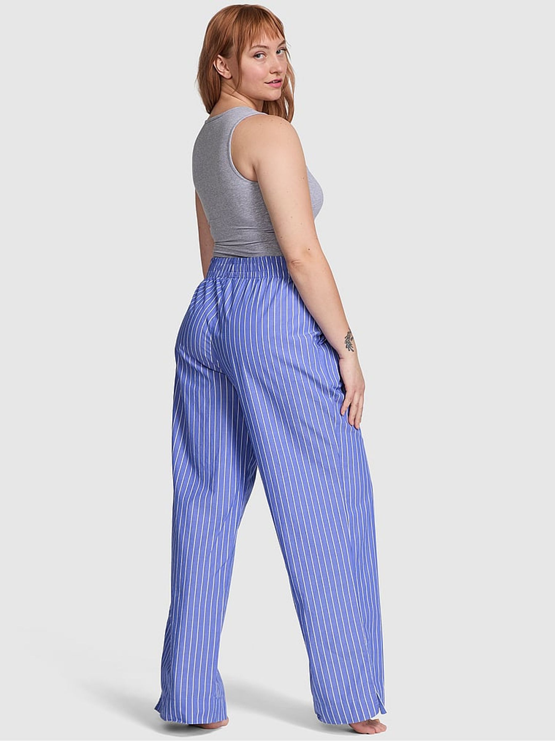 Ultra Marine Blue Boyfriend Pyjama Bottoms - Image 2 of 2
