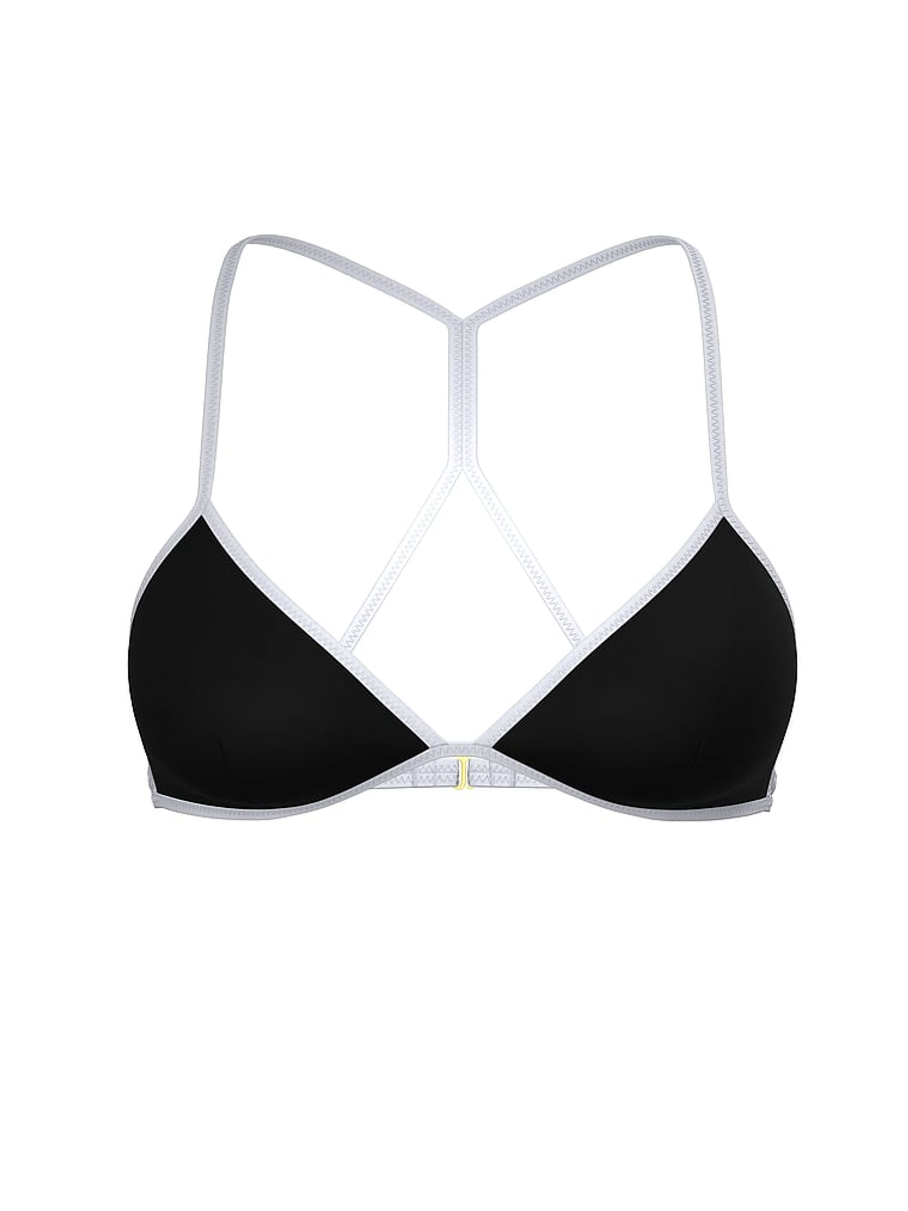 Pure Black Triangle Suba Bikini Top - Image 3 of 3
