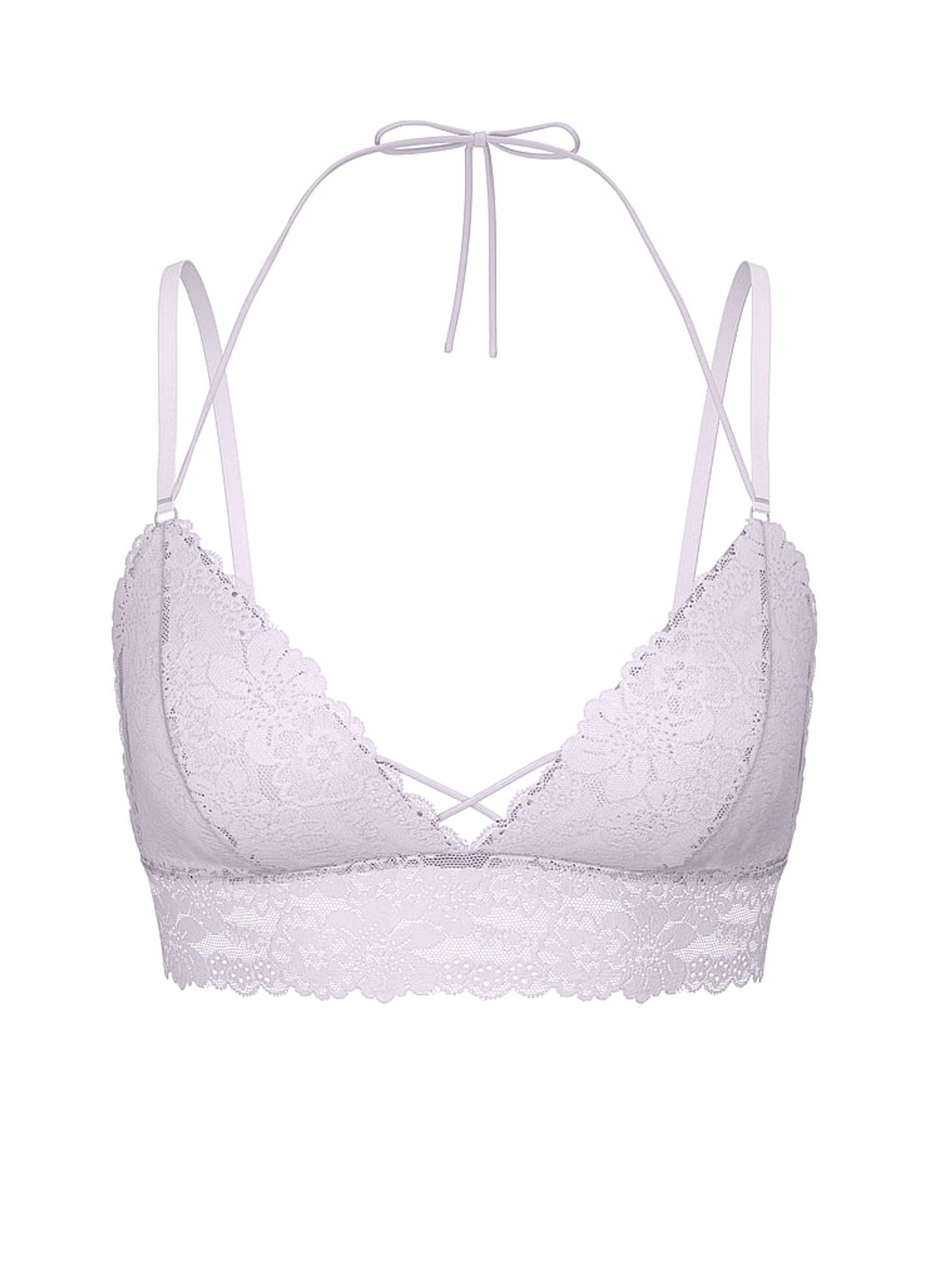 Purple Whisper Lace Bralette - Image 3 of 3