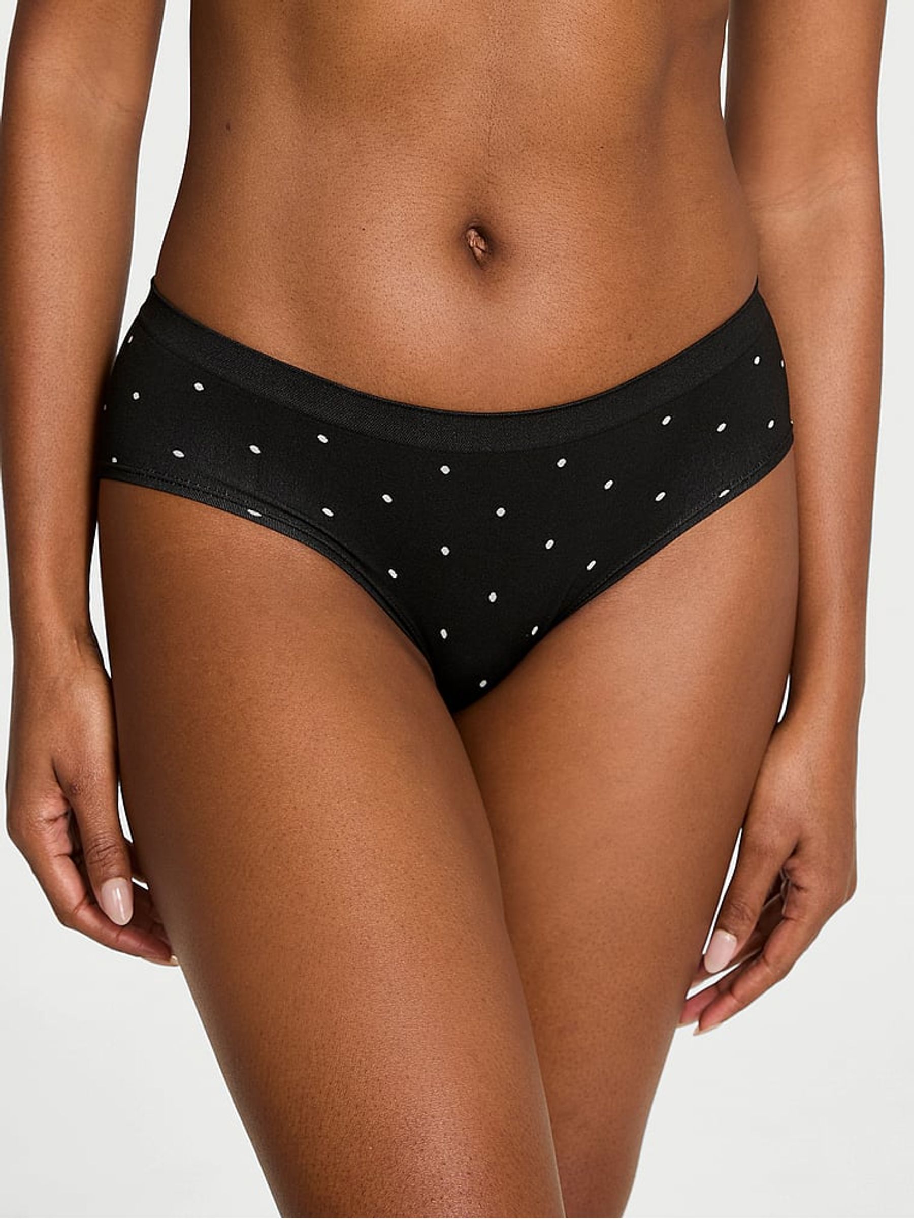 Black Dot Hipster Knickers - Image 1 of 3