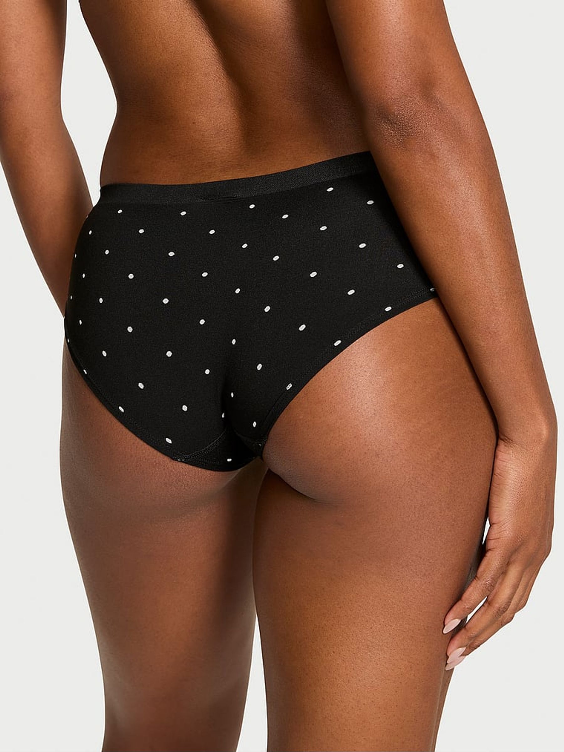 Black Dot Hipster Knickers - Image 2 of 3