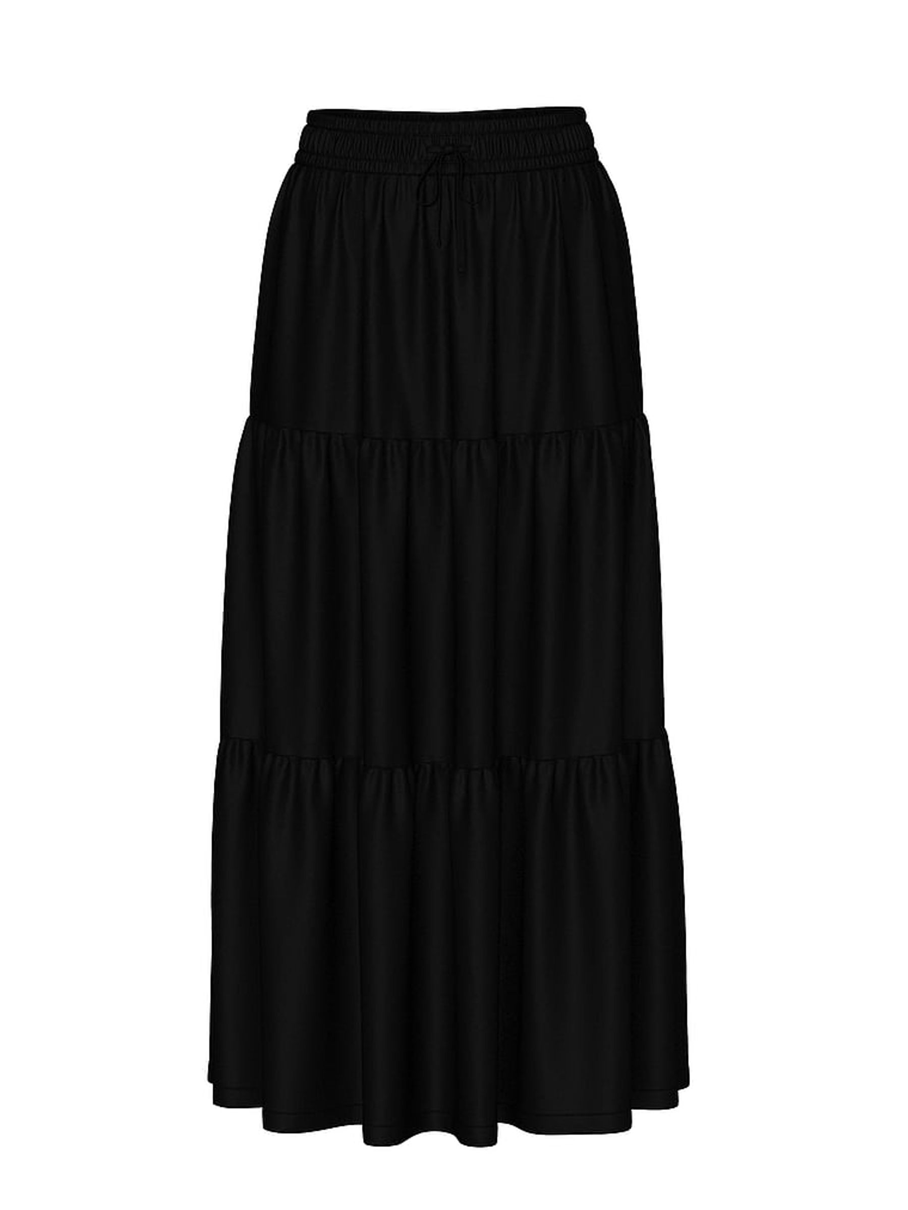 Black Satin Skirt - Image 3 of 3