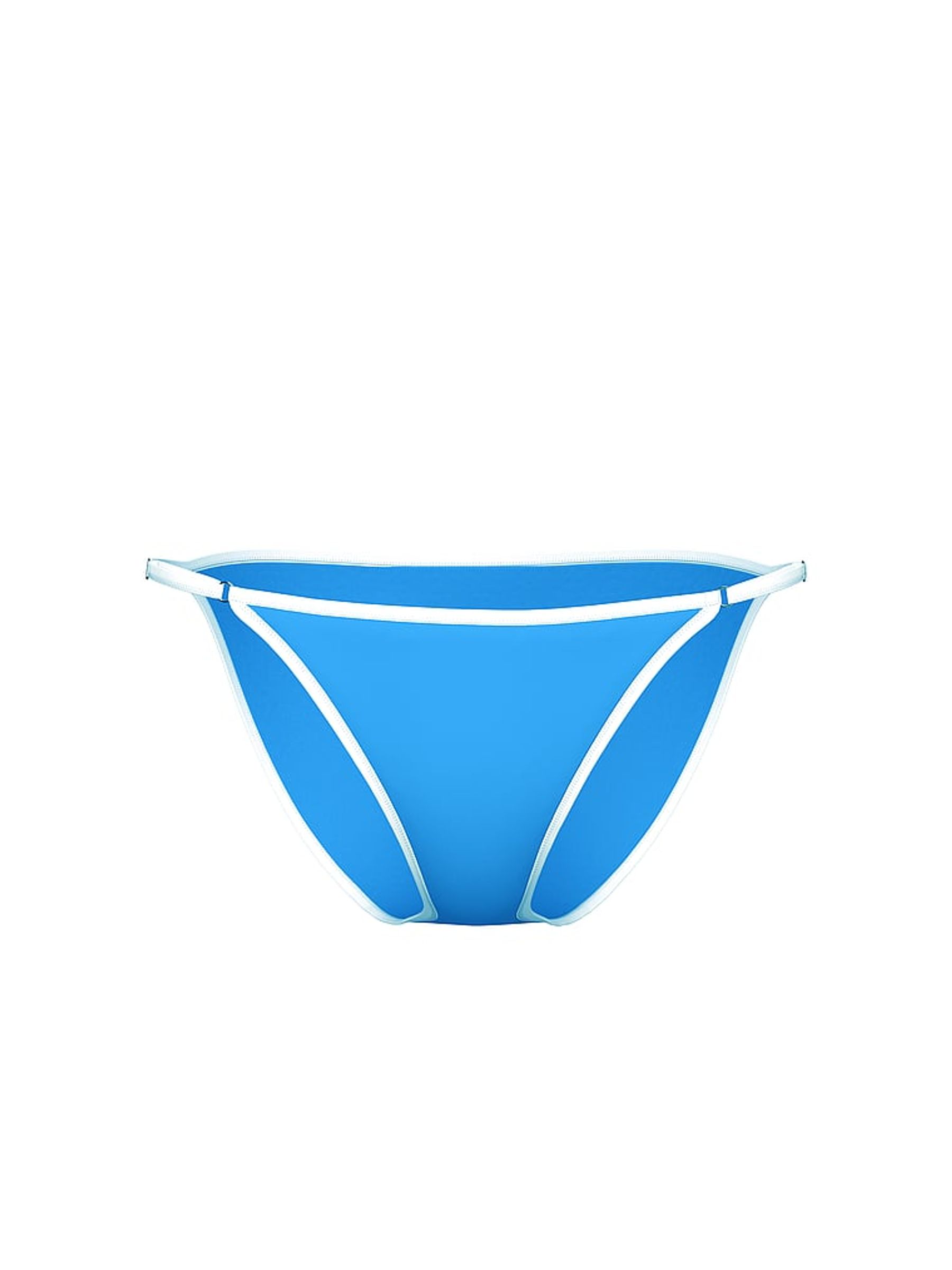 Dream On Blue Scuba String Bikini Bottoms - Image 3 of 3