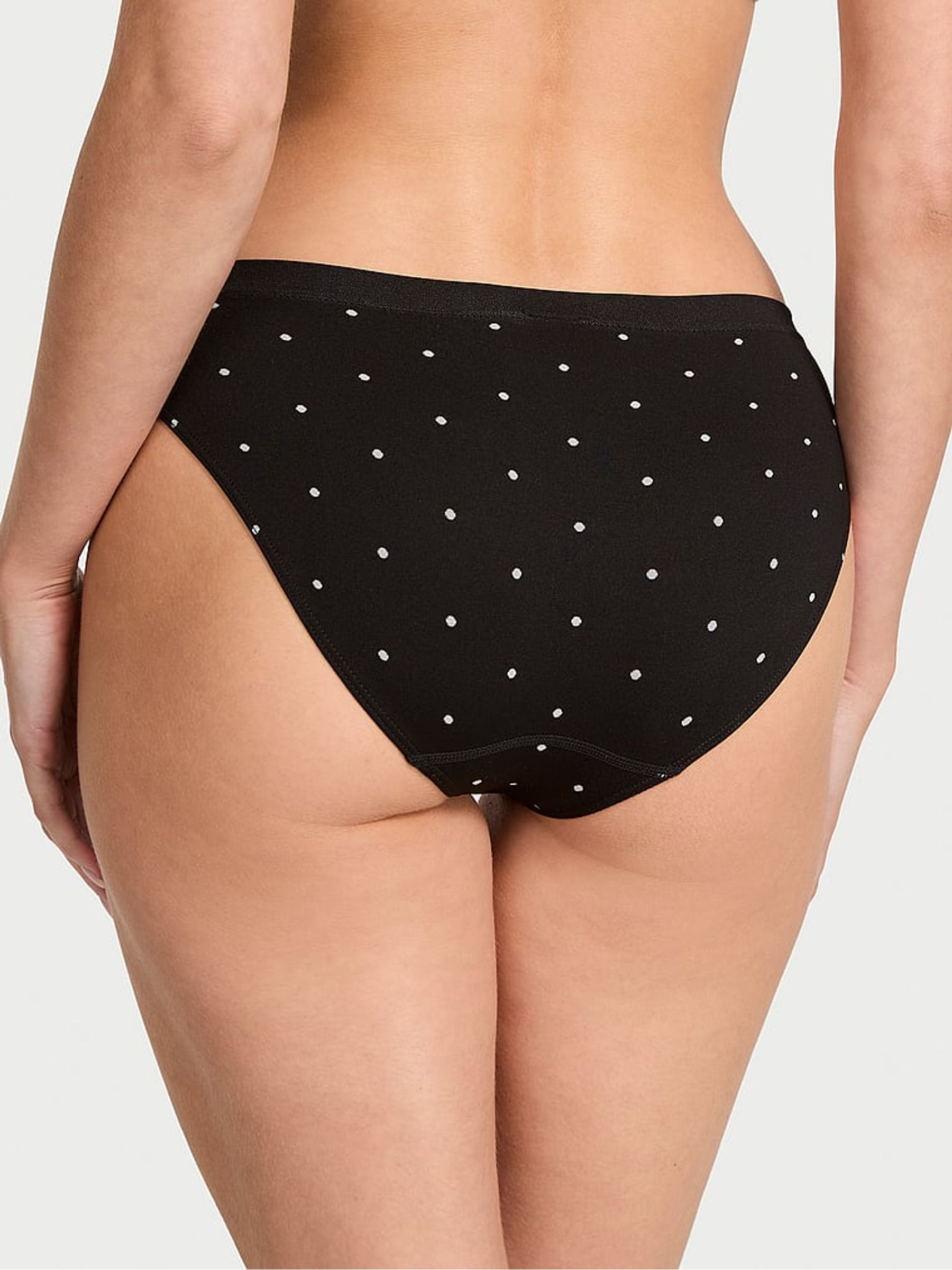 Black Dot Bikini Knickers - Image 2 of 3