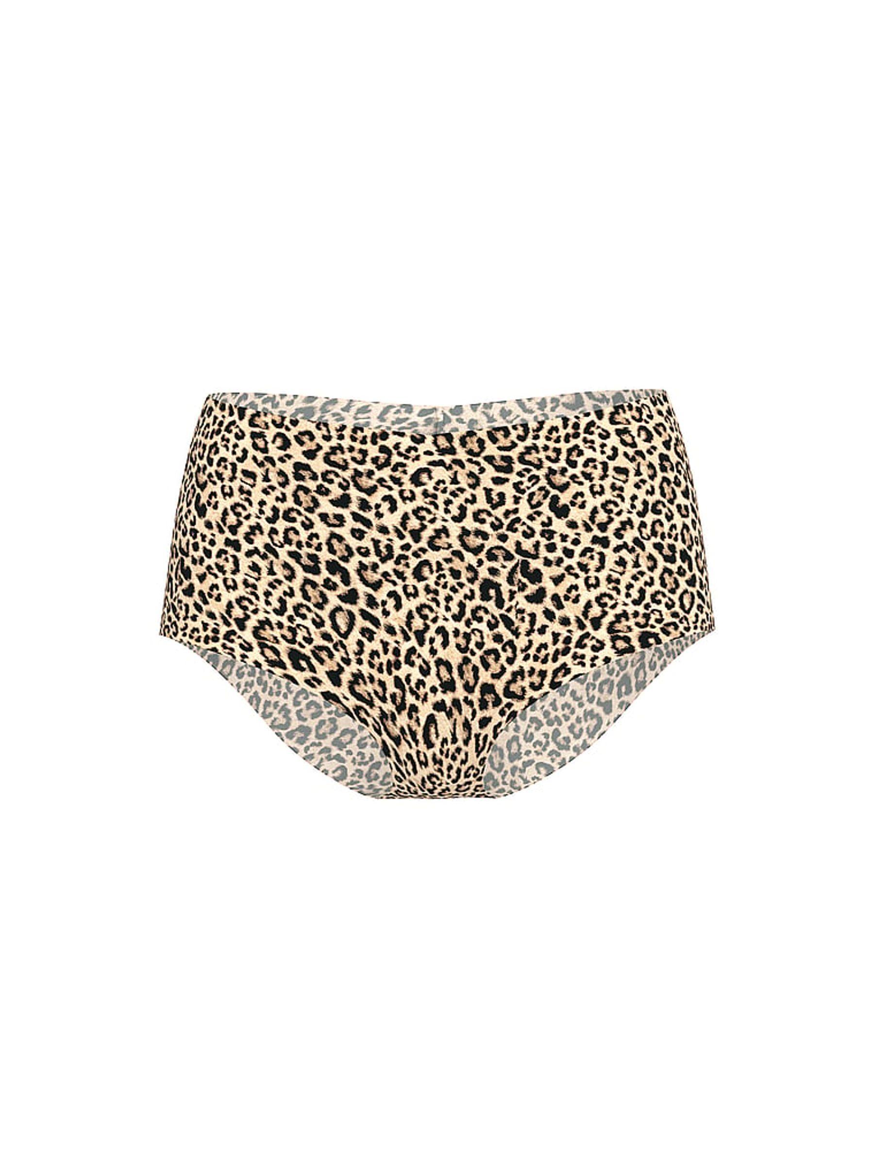 Leopard Brown Brief Knickers - Image 3 of 3