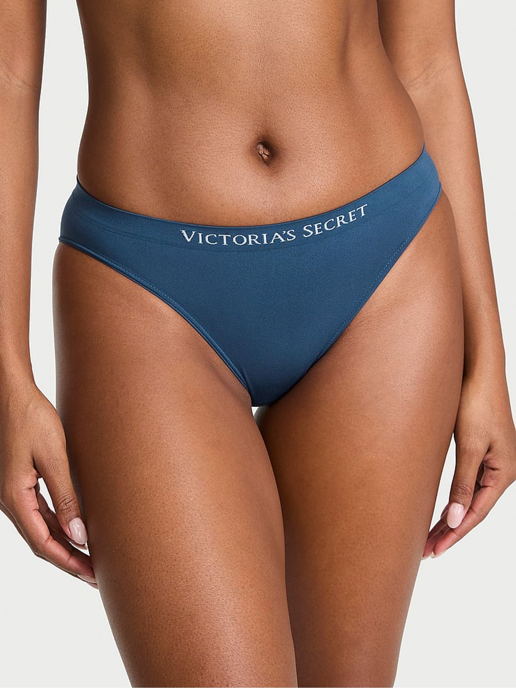 Midnight Sea Blue Bikini Knickers - Image 1 of 3