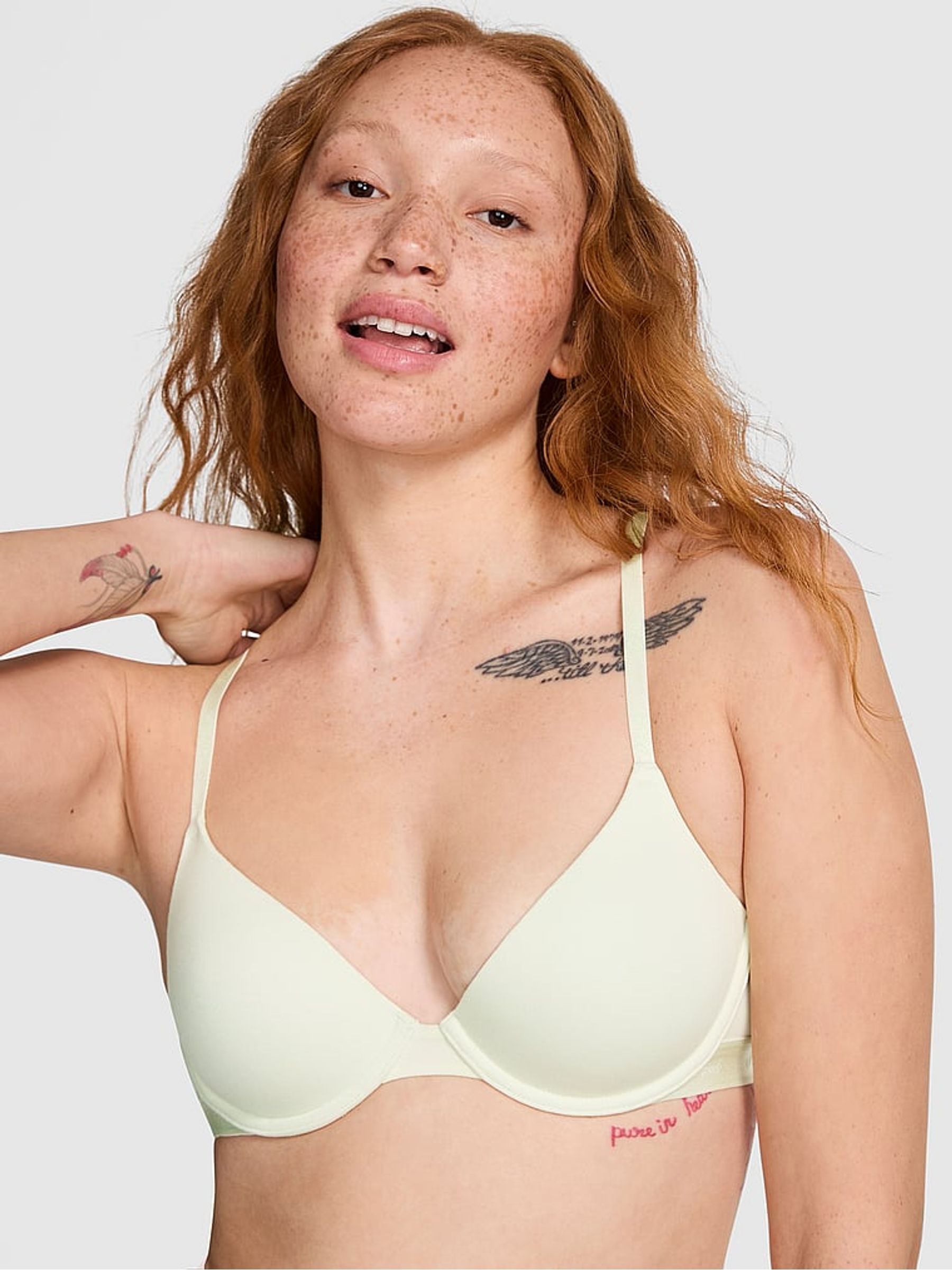 Fresh Mint Green T Shirt Bra - Image 1 of 3