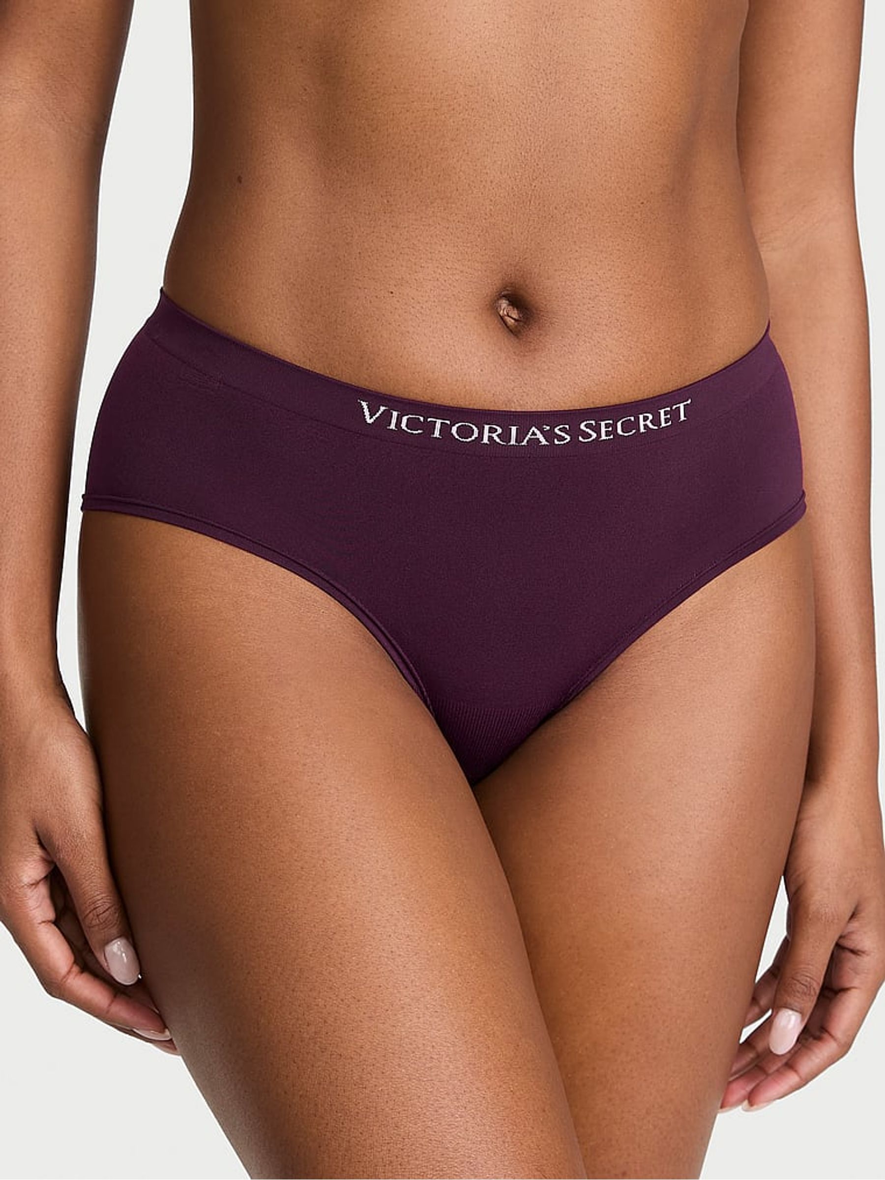 Winter Wine Red Hipster Knickers - Image 1 of 3