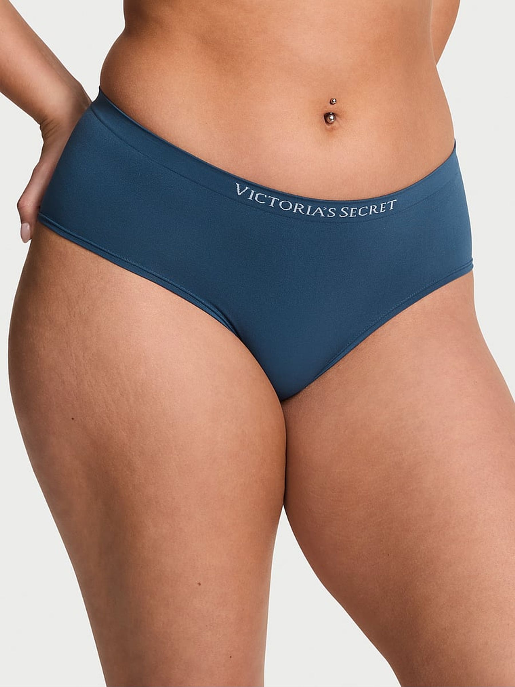 Midnight Sea Blue Hipster Knickers - Image 1 of 3