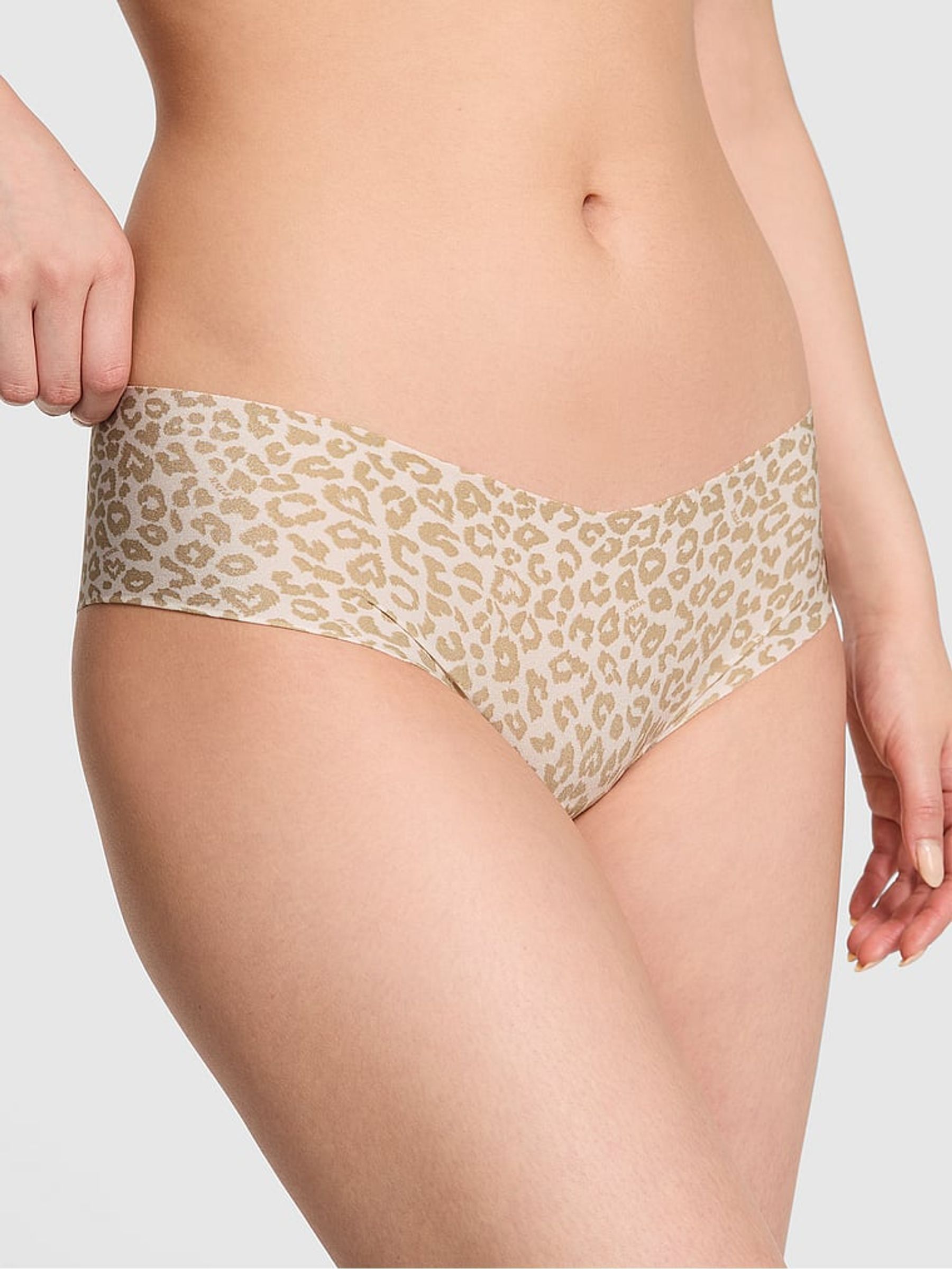 White Leopard Cheeky Knickers - Image 1 of 2