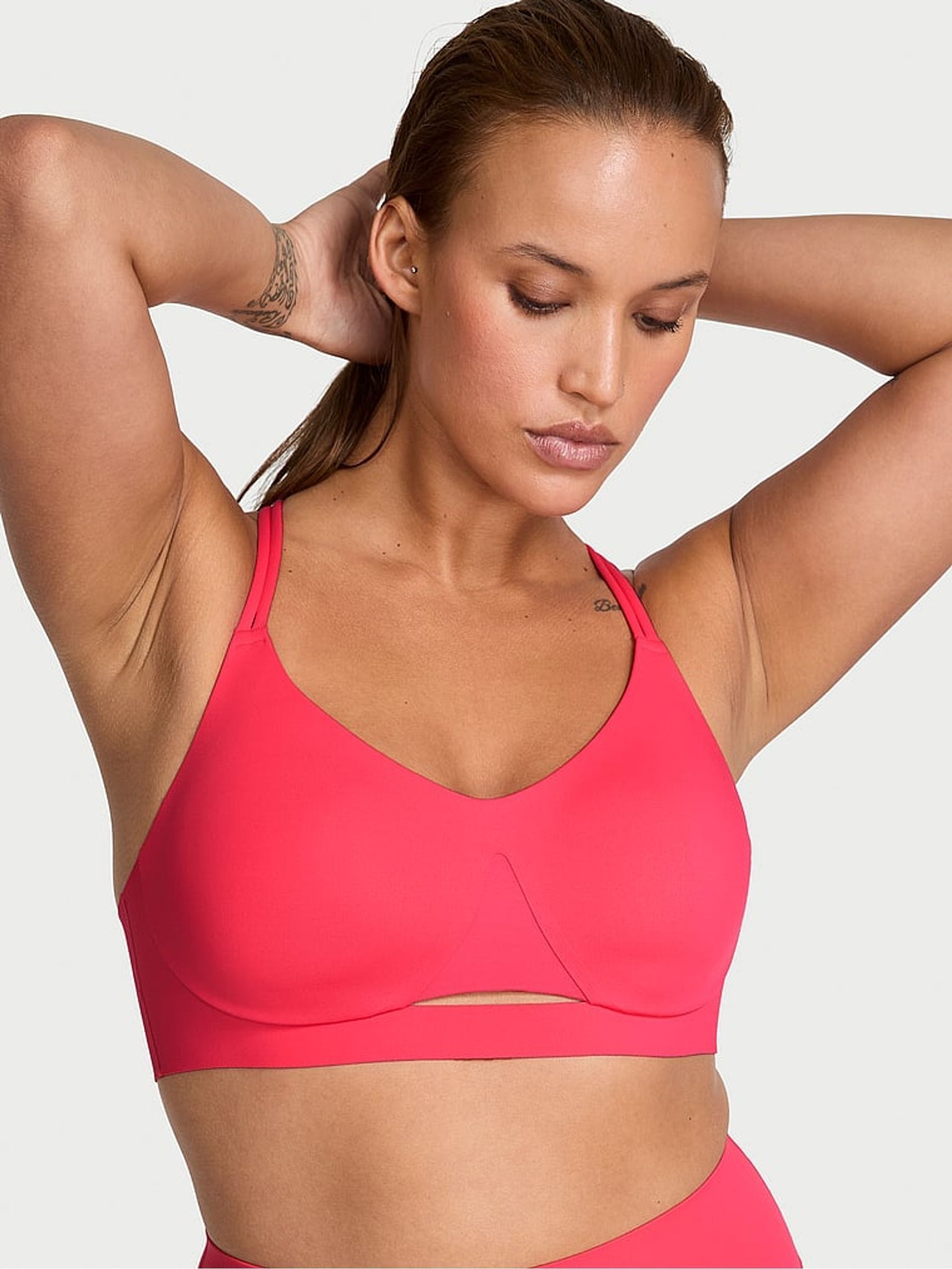 Pink Island Elevate™ Strappy Comfort Low Support Sports Bra - Image 1 of 3