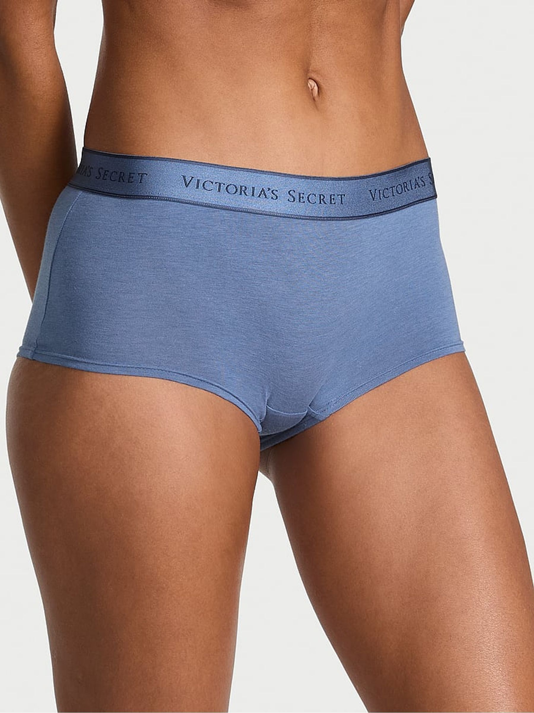 Moonlight Blue Short Knickers - Image 1 of 3
