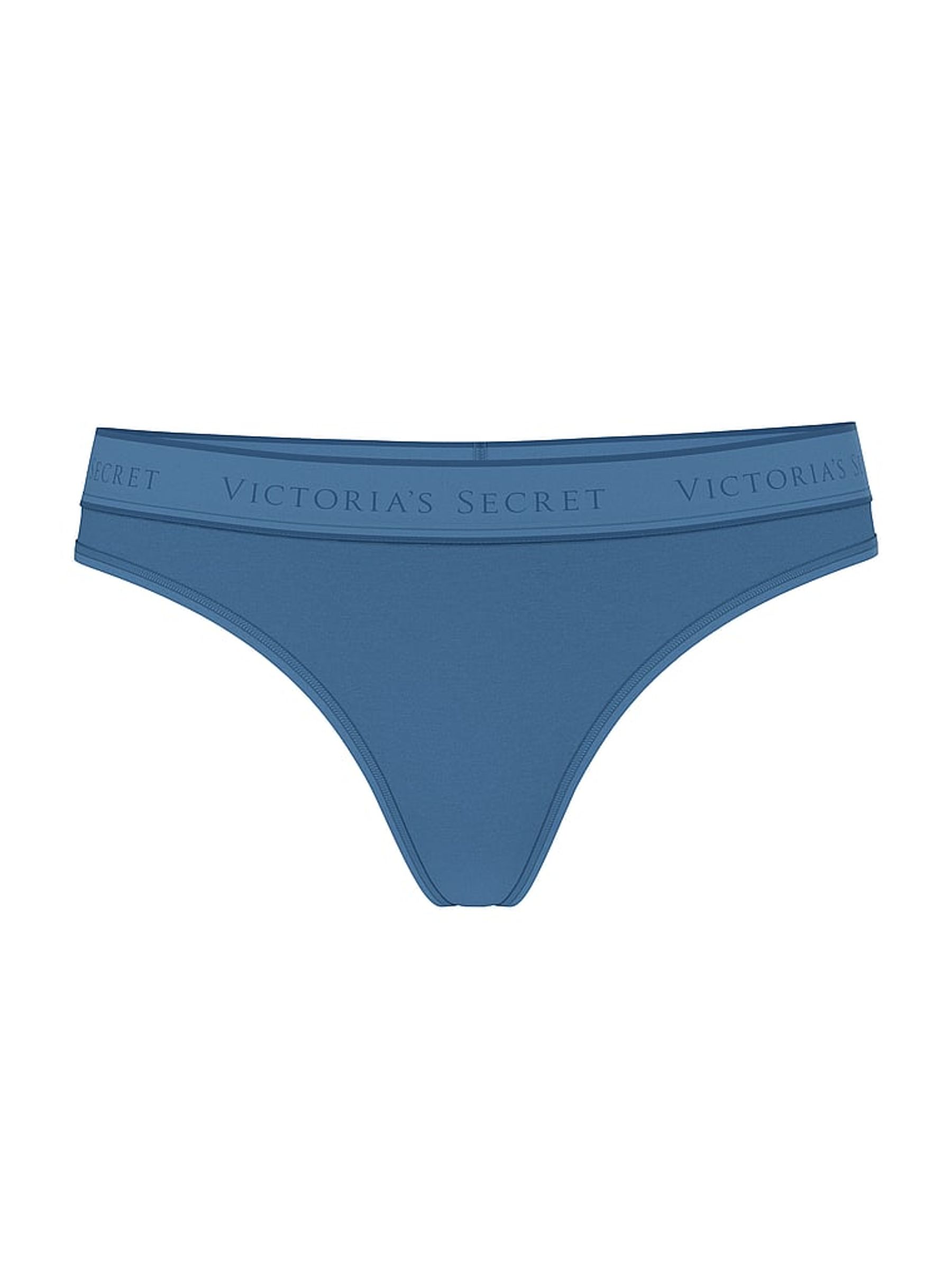 Moonlight Blue Thong Knickers - Image 3 of 3