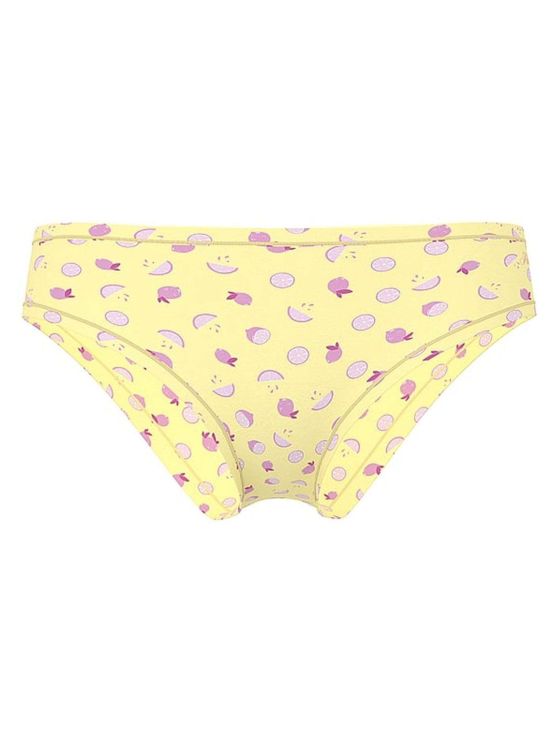 Mellow Yellow Fruit Cheeky Cotton Knickers - Image 3 of 3
