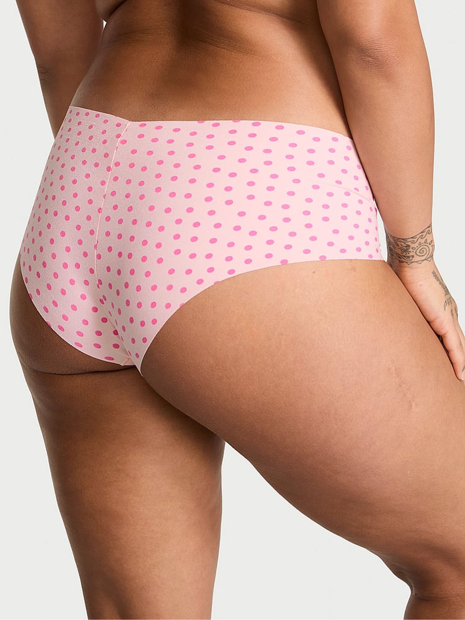 Purest Pink Dot Cheeky Knickers - Image 2 of 3