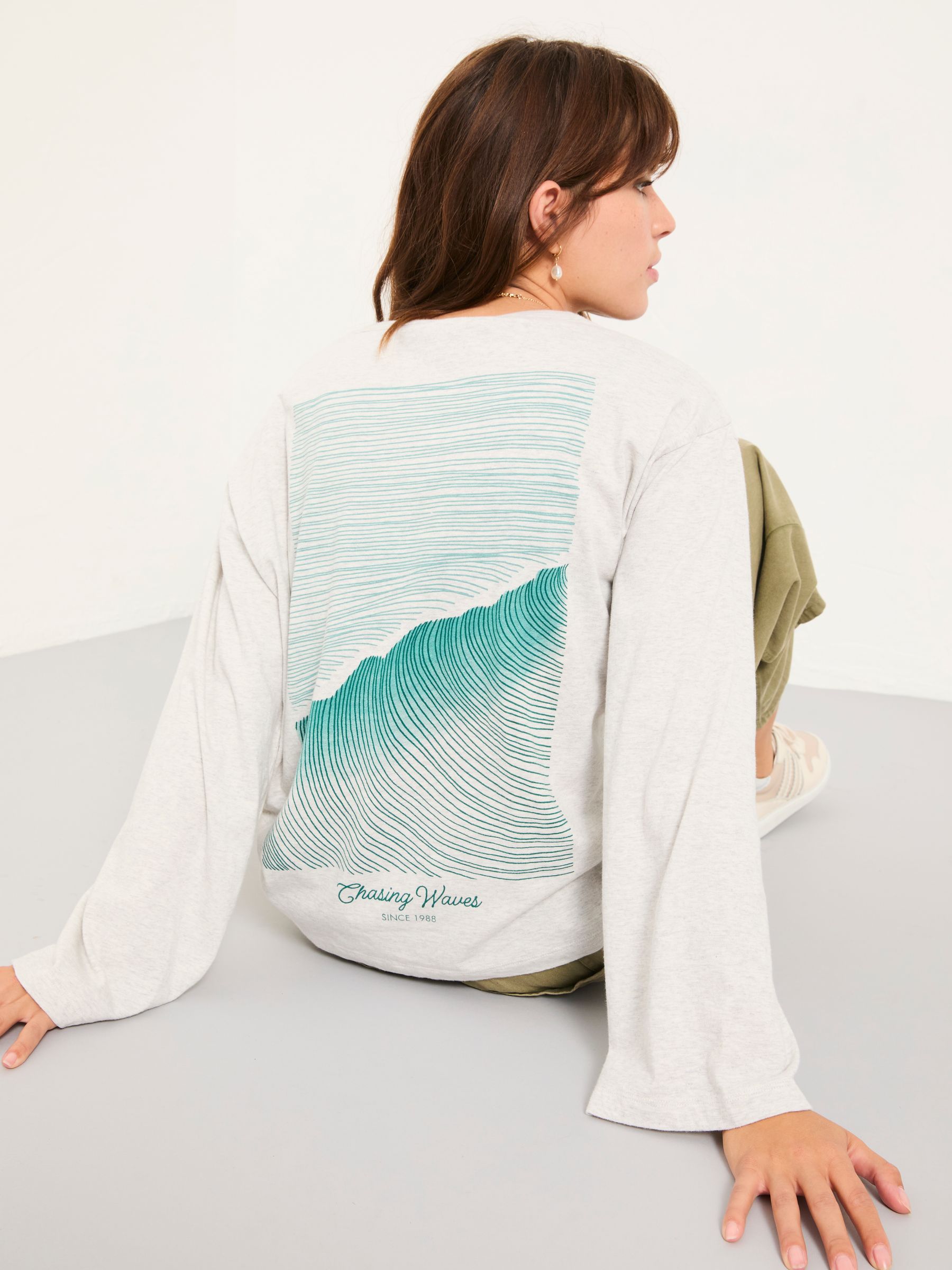 Frey Grey Long Sleeve Graphic T Shirt - Image 4 of 6