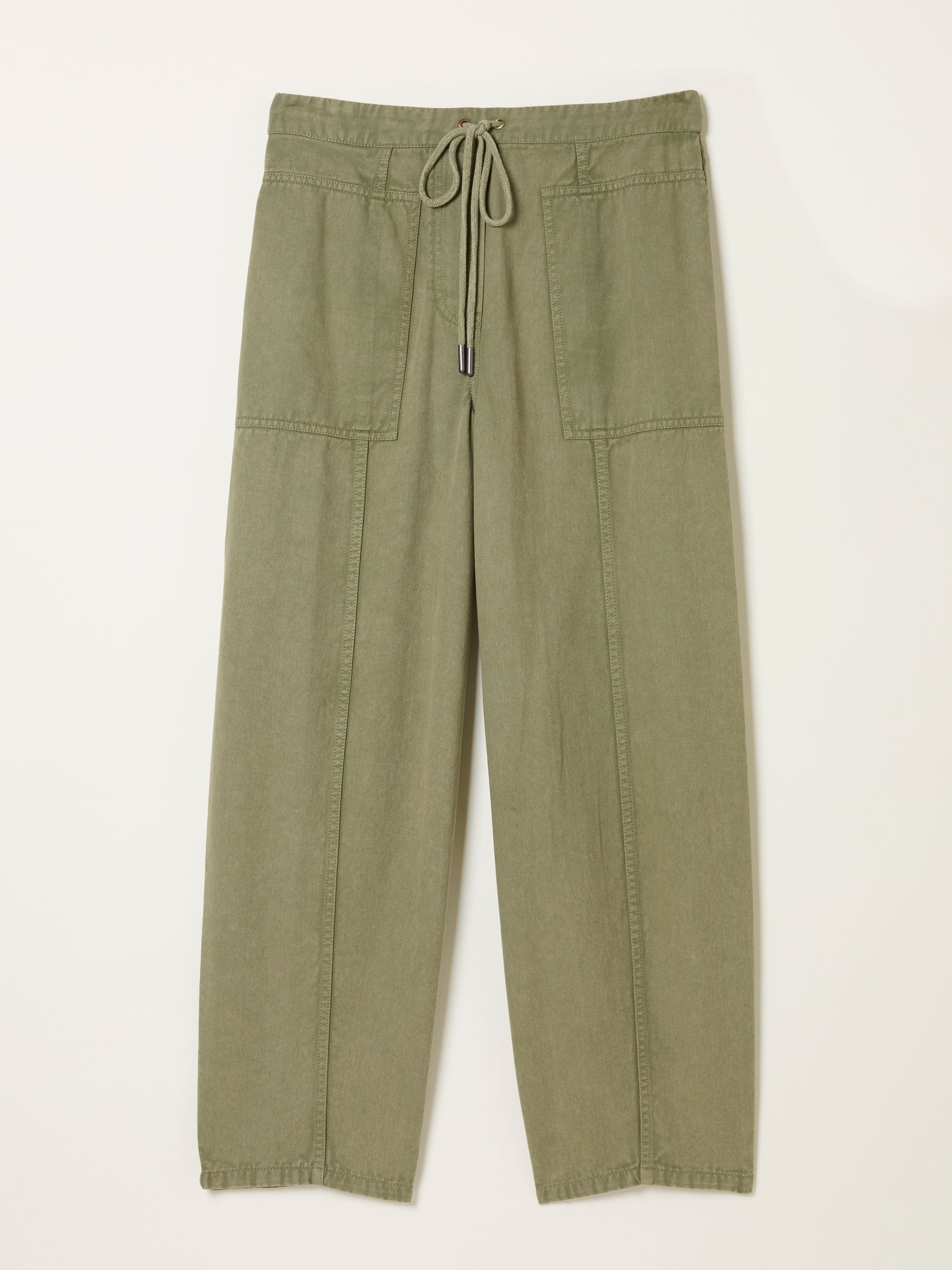 Alve Khaki Green Cargo Joggers - Image 6 of 6