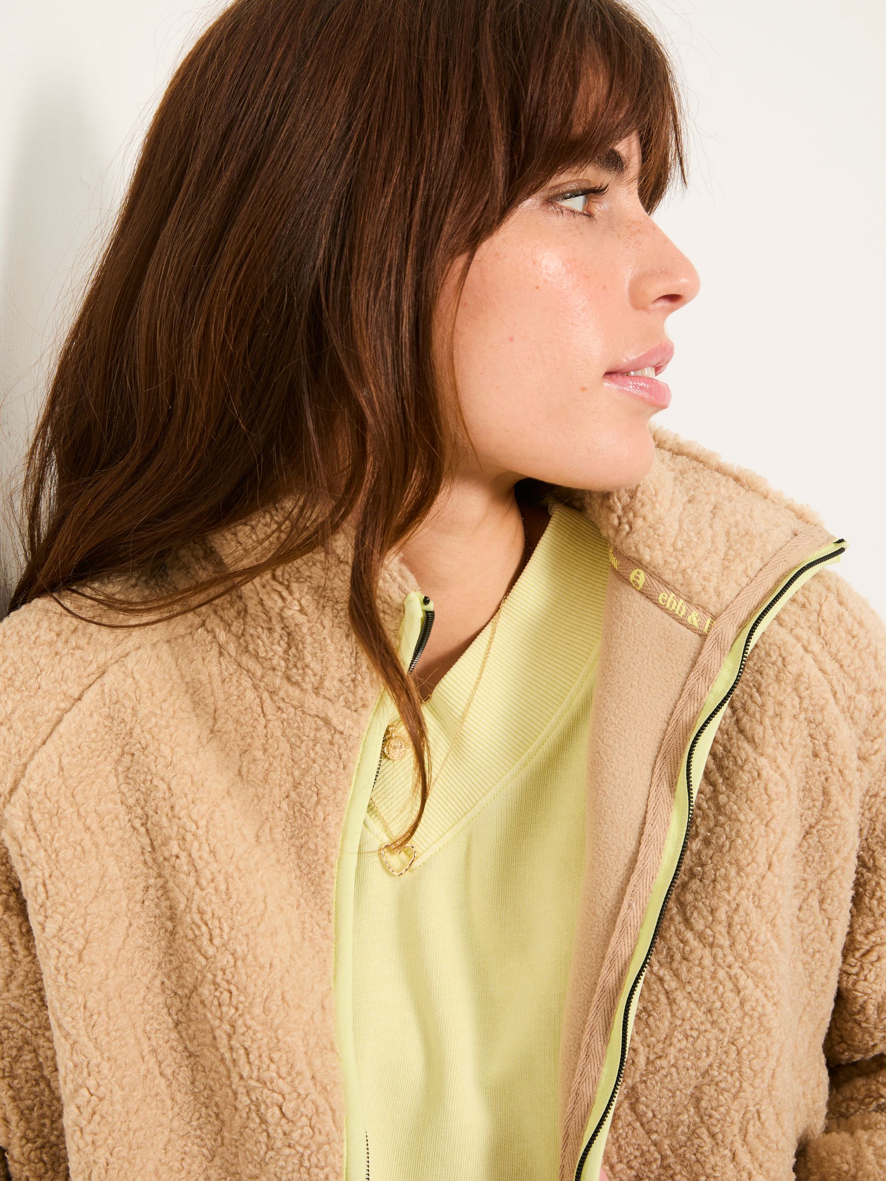 Nova Natural Wave Fleece Jacket - Image 3 of 5