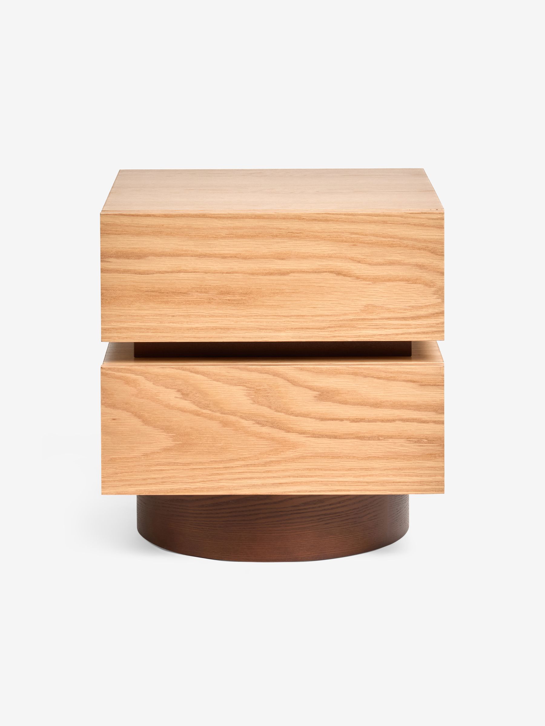 Bern Bedside Table in Oak - Image 5 of 5