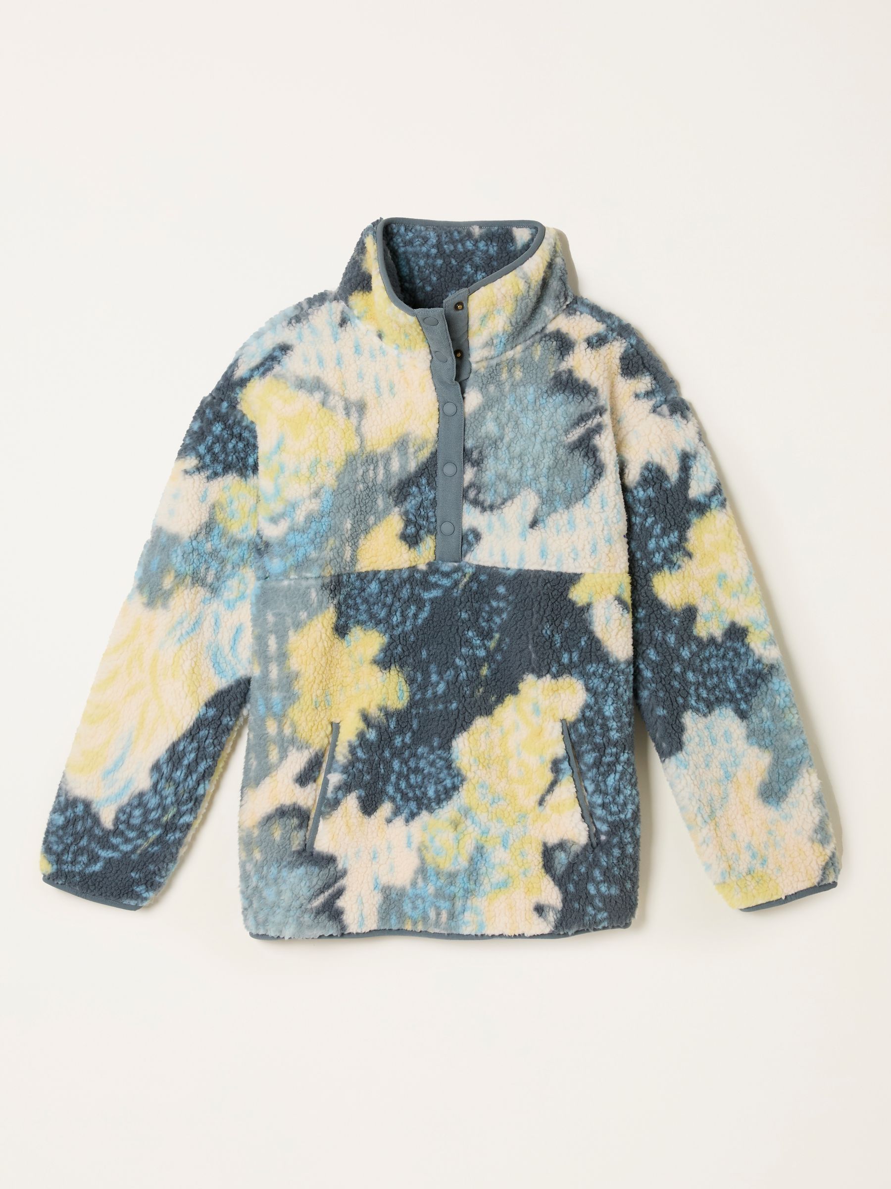 Zoe Blue Mark Make Half Neck Fleece - Image 6 of 6