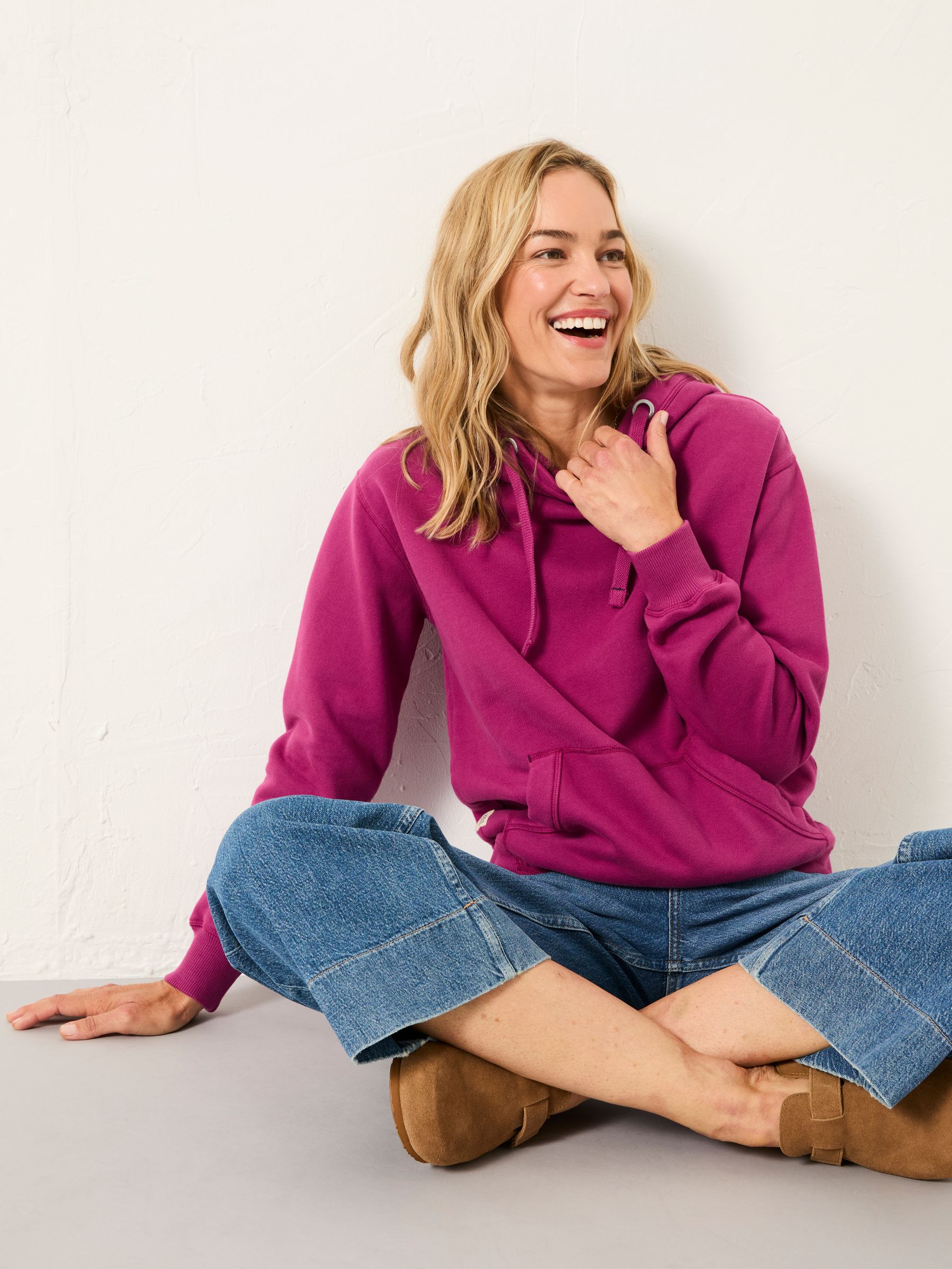 Izzy Plum Purple Overhead Hoodie - Image 3 of 6