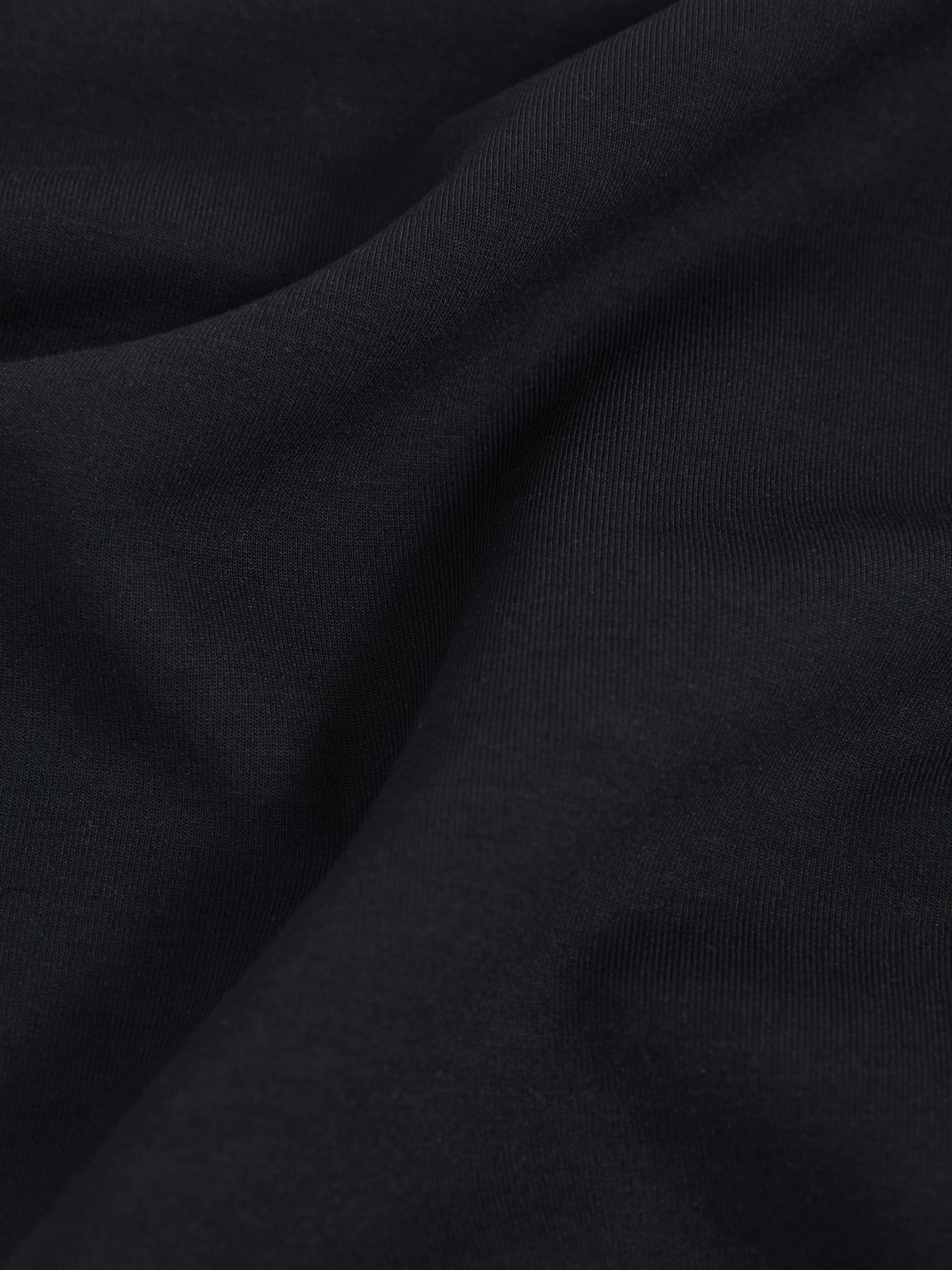 13-14 yrs Interlock-Jersey Crew-Neck T-Shirt in Navy - Image 4 of 4