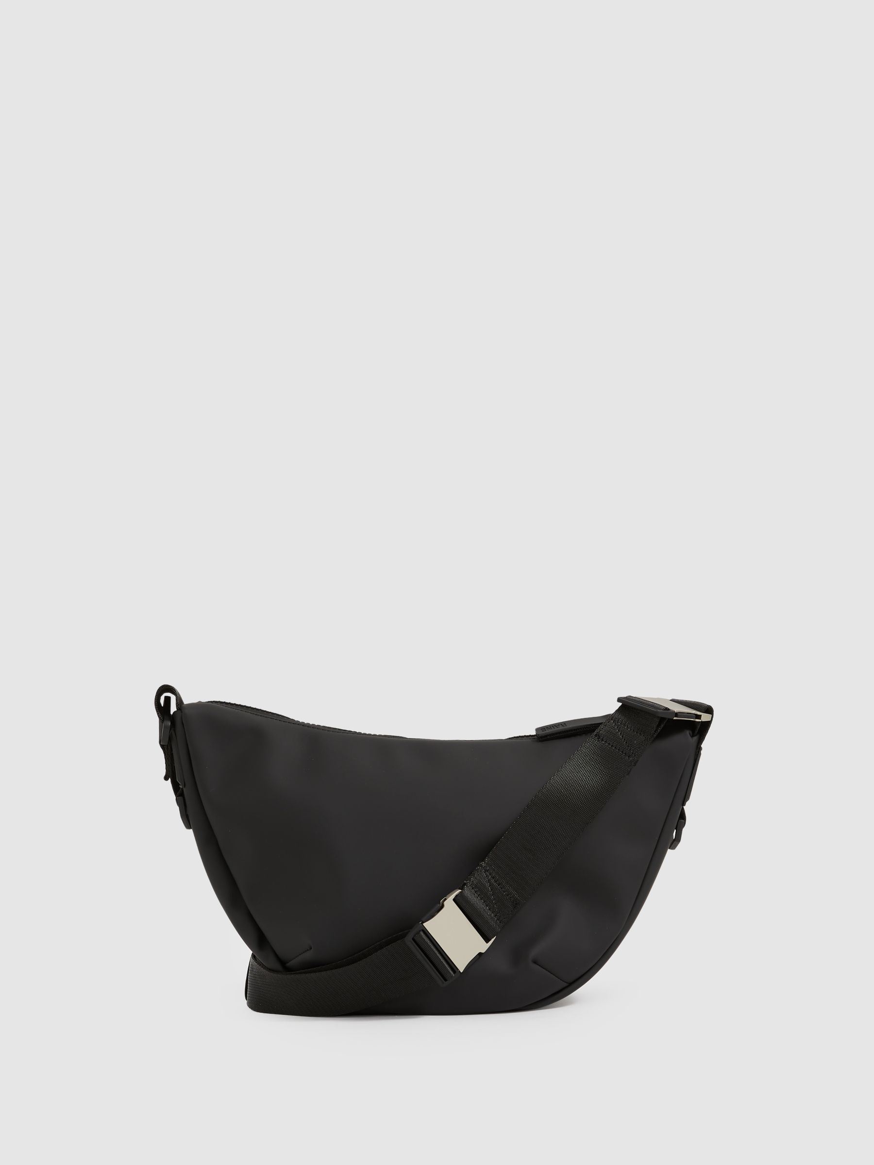 Rains Crescent Shoulder Bag in Black - Image 3 of 4