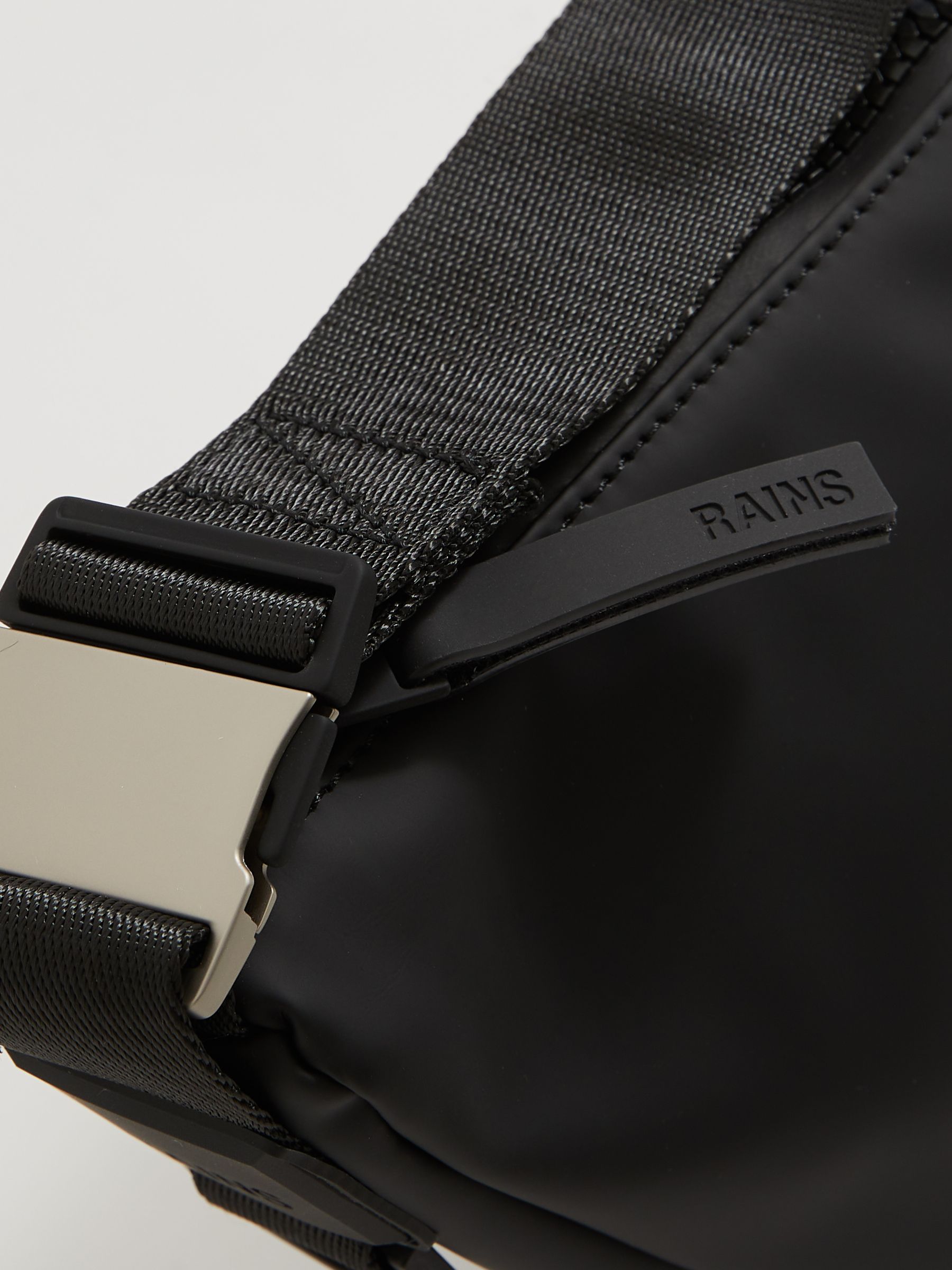 Rains Crescent Shoulder Bag in Black - Image 4 of 4
