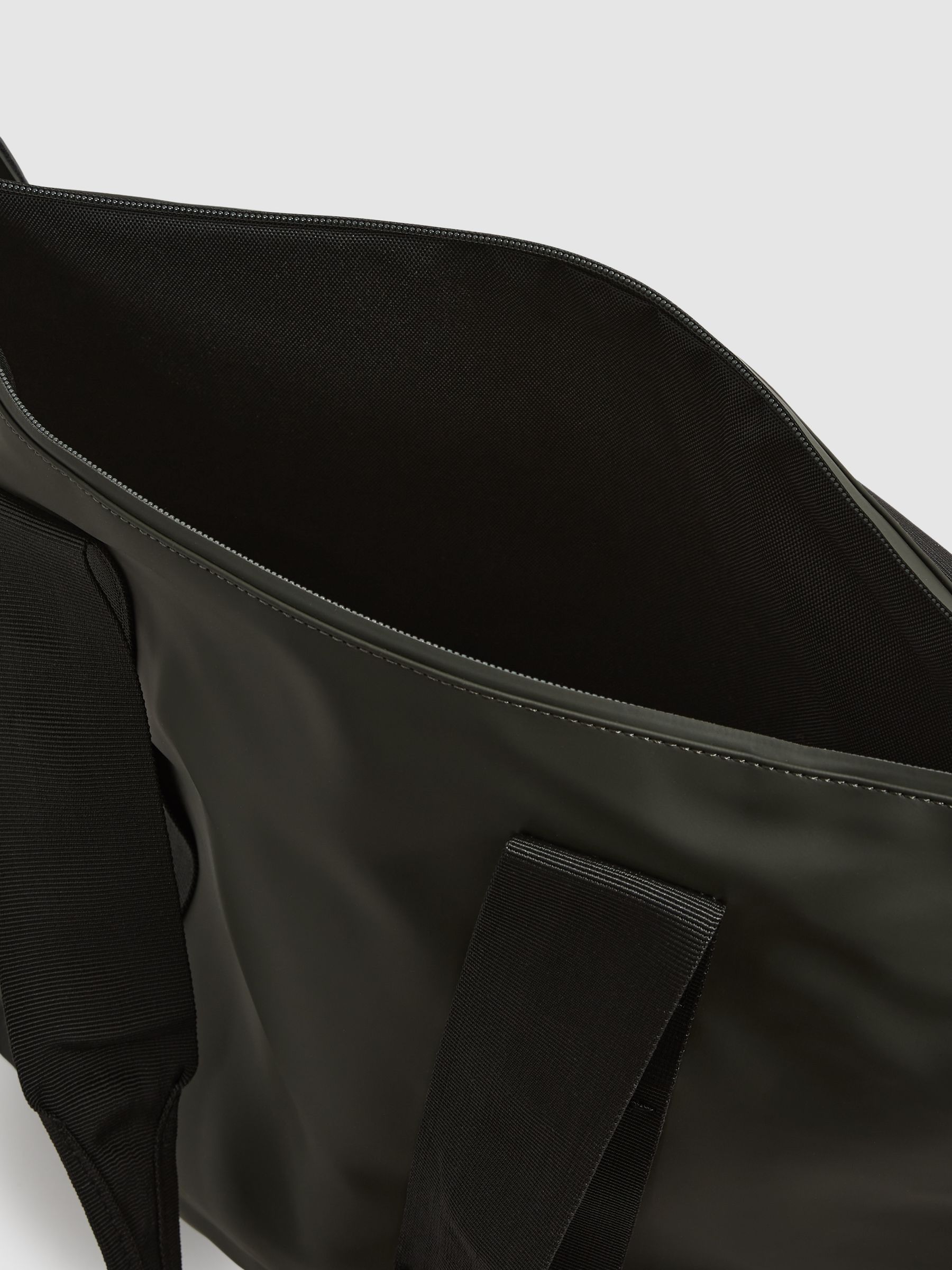 Rains Mini Tote Bag in Green - Image 2 of 4
