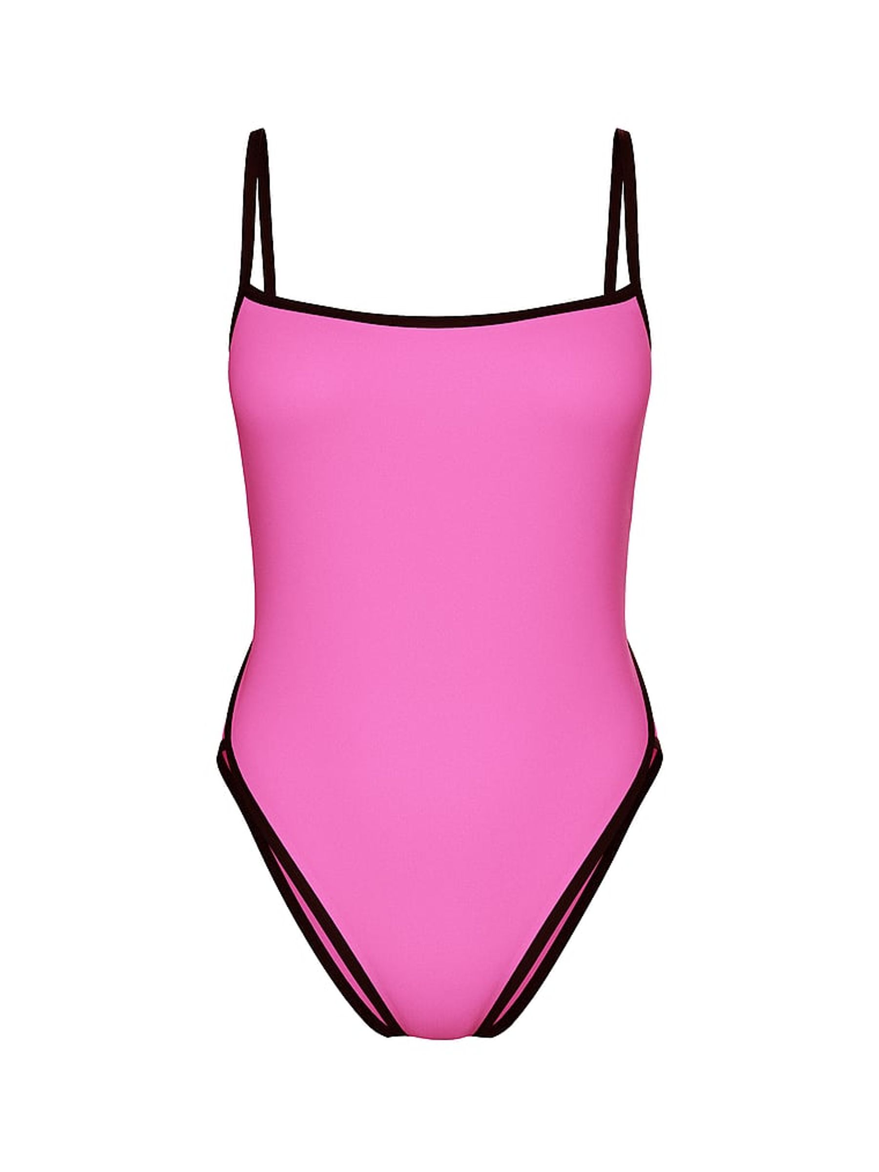 Ultra Pink Scuba Scoop Swimsuit - Image 3 of 3