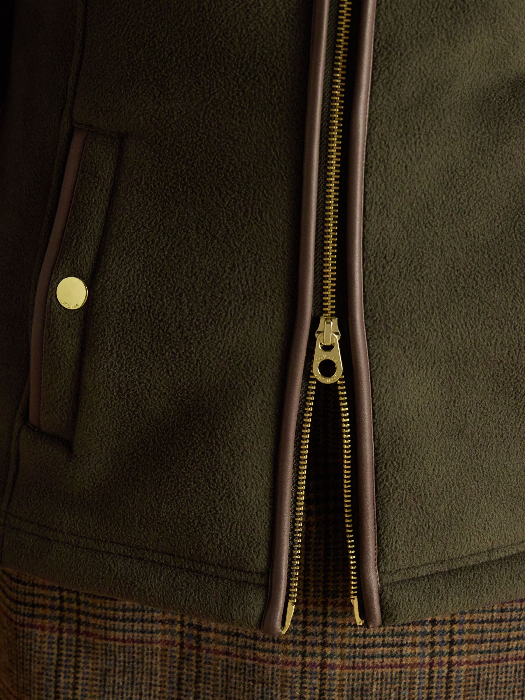 Heritage Green Zip Through Fleece - Image 8 of 10