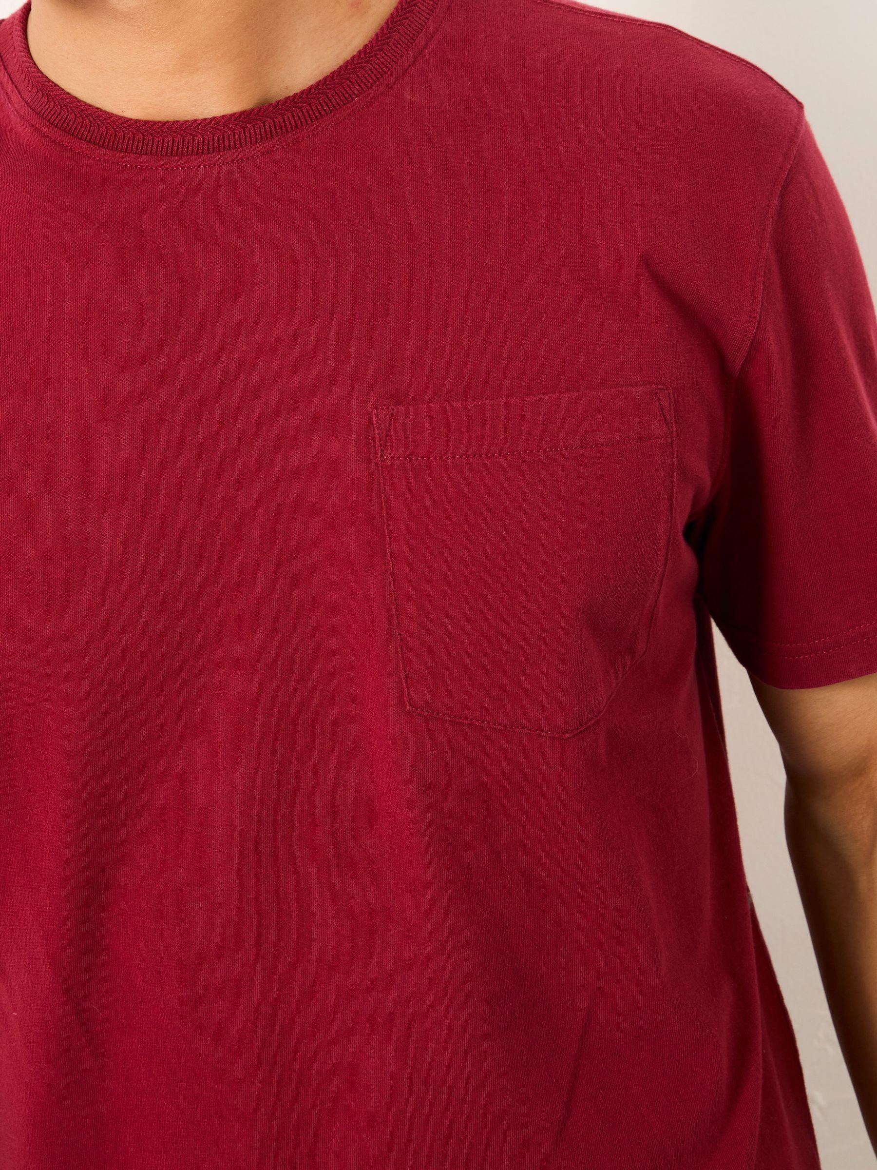 Cove Berry Red Pocket T-Shirt - Image 3 of 5